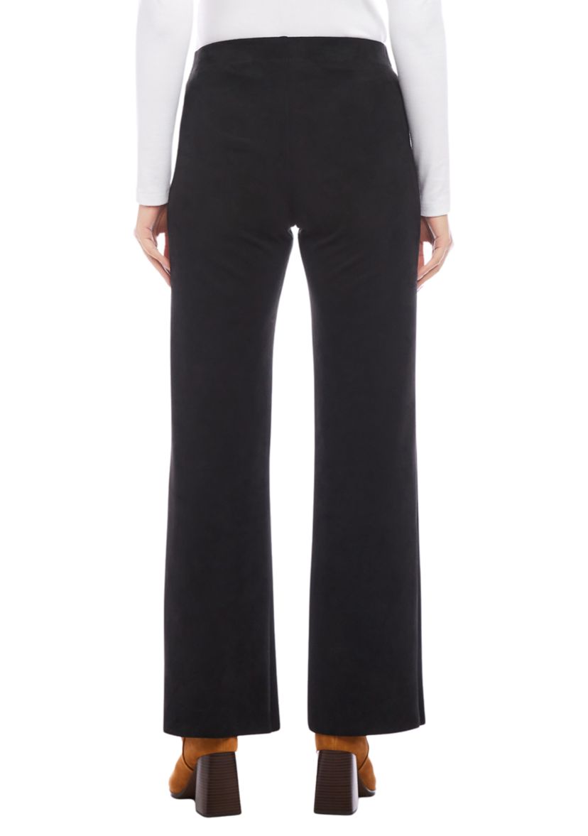 Womens Faux Suede Pants