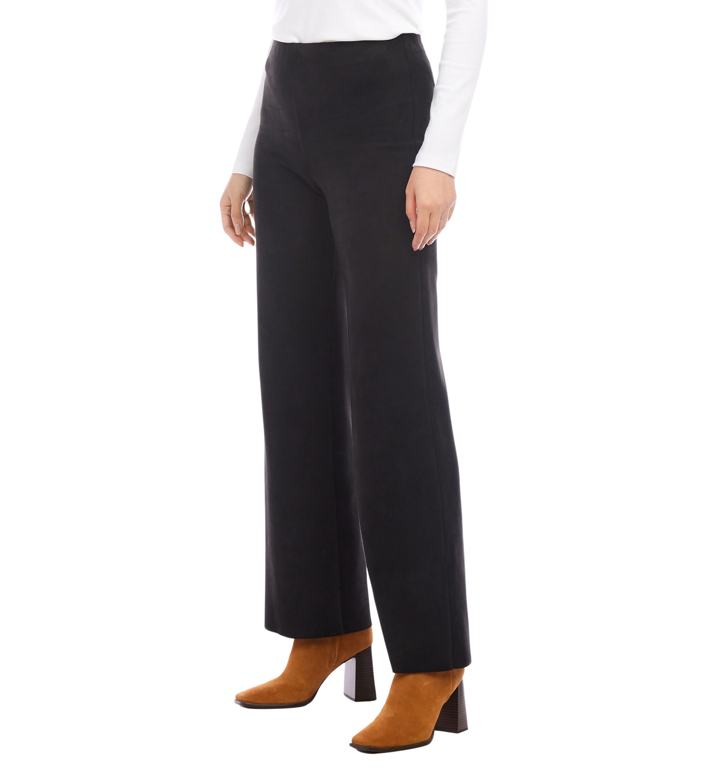 Womens Faux Suede Pants
