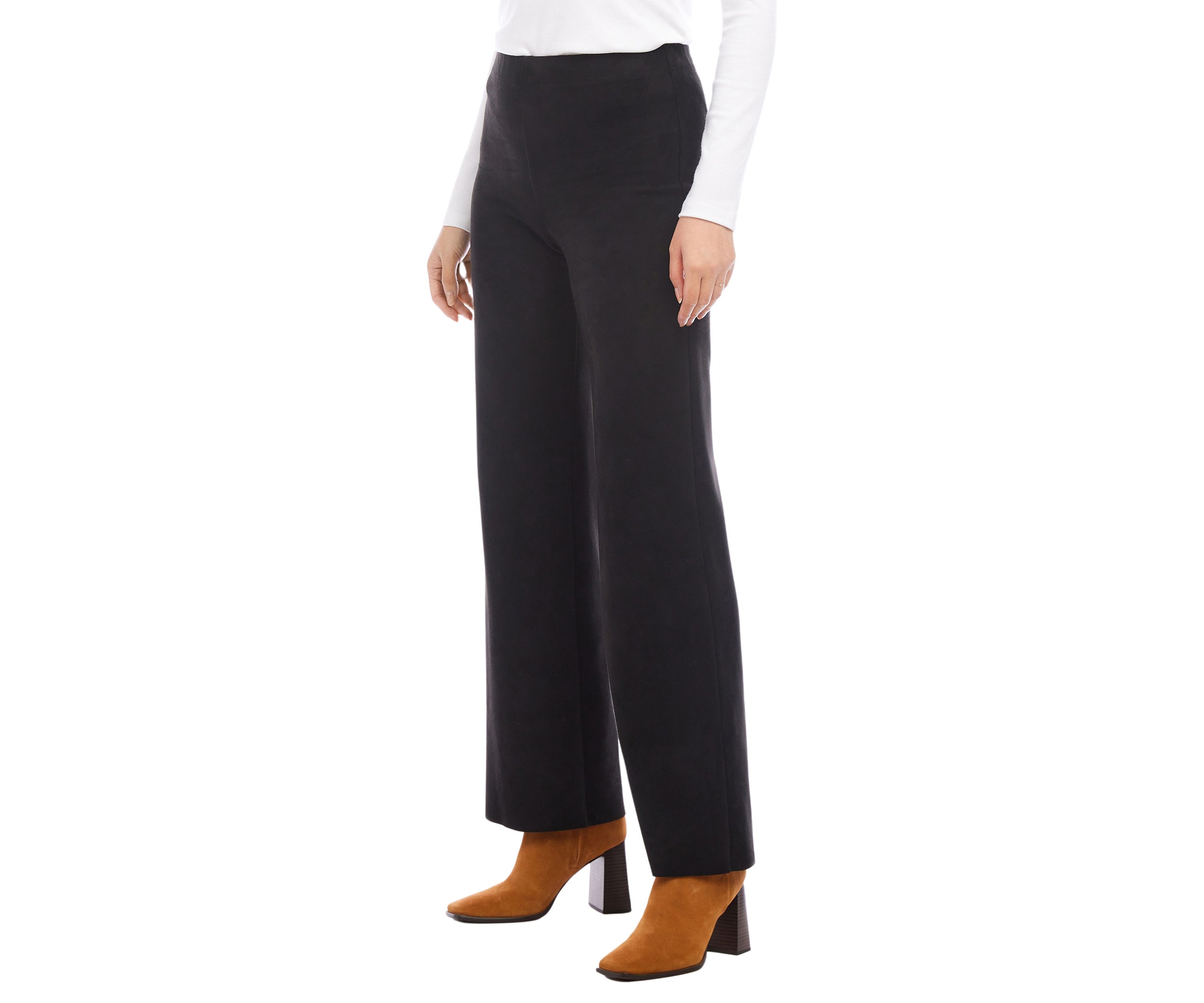 Womens Faux Suede Pants
