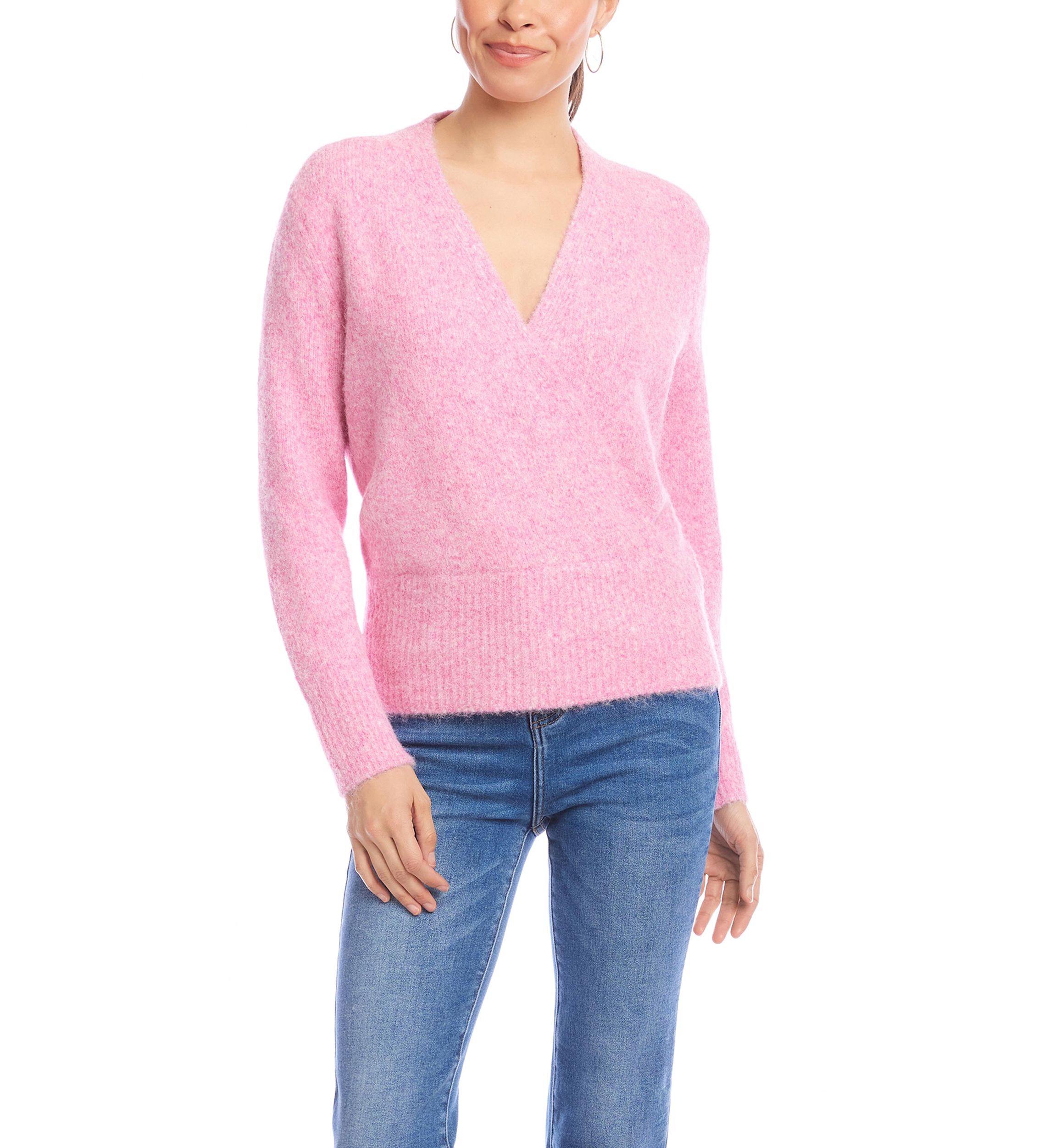 Womens Wrap Sweater