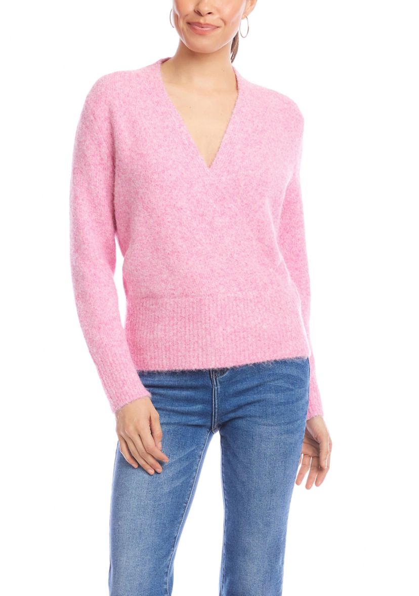 Womens Wrap Sweater