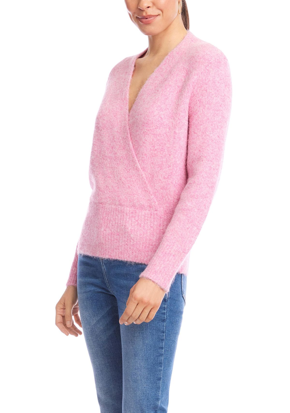 Womens Wrap Sweater