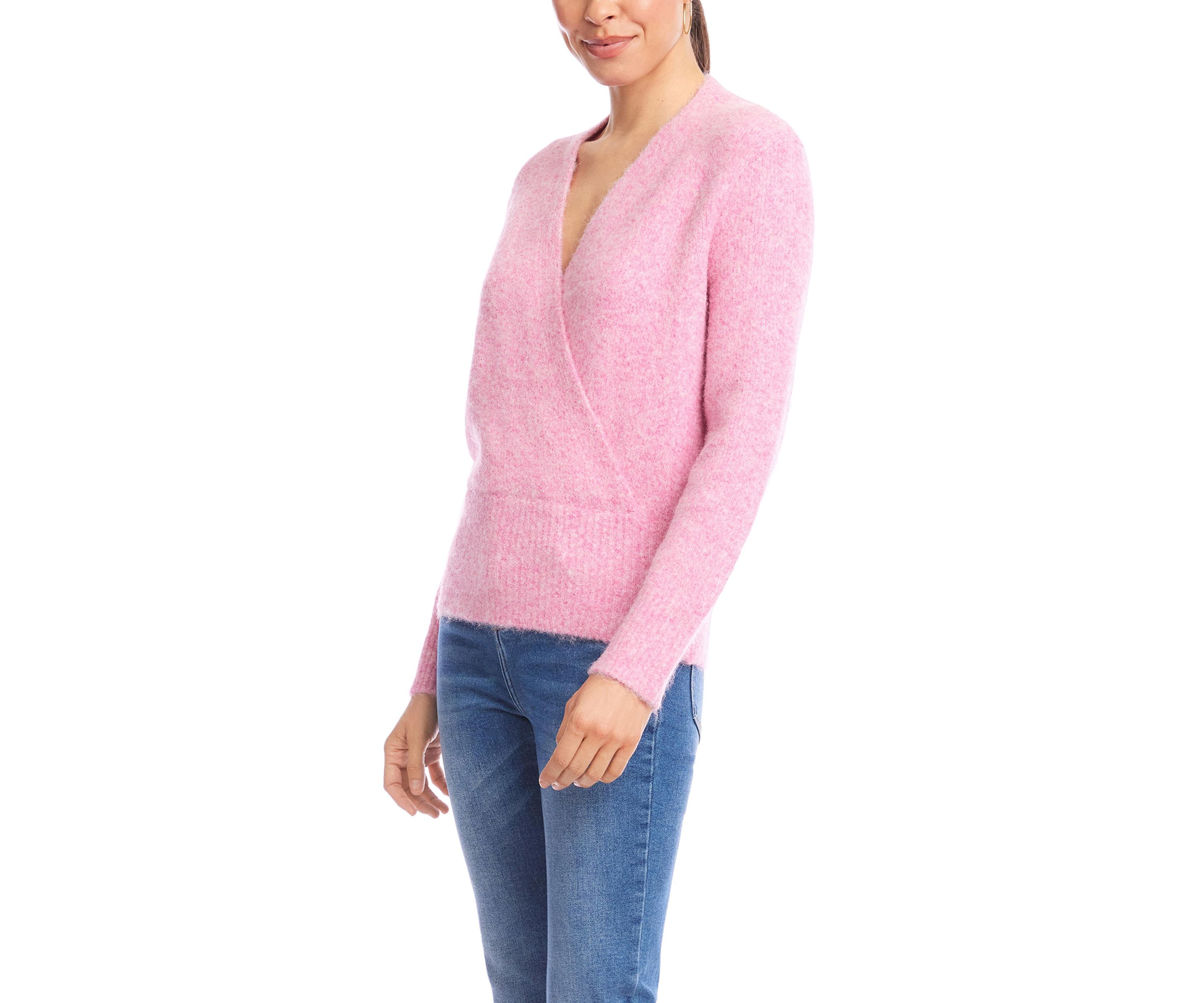 Womens Wrap Sweater