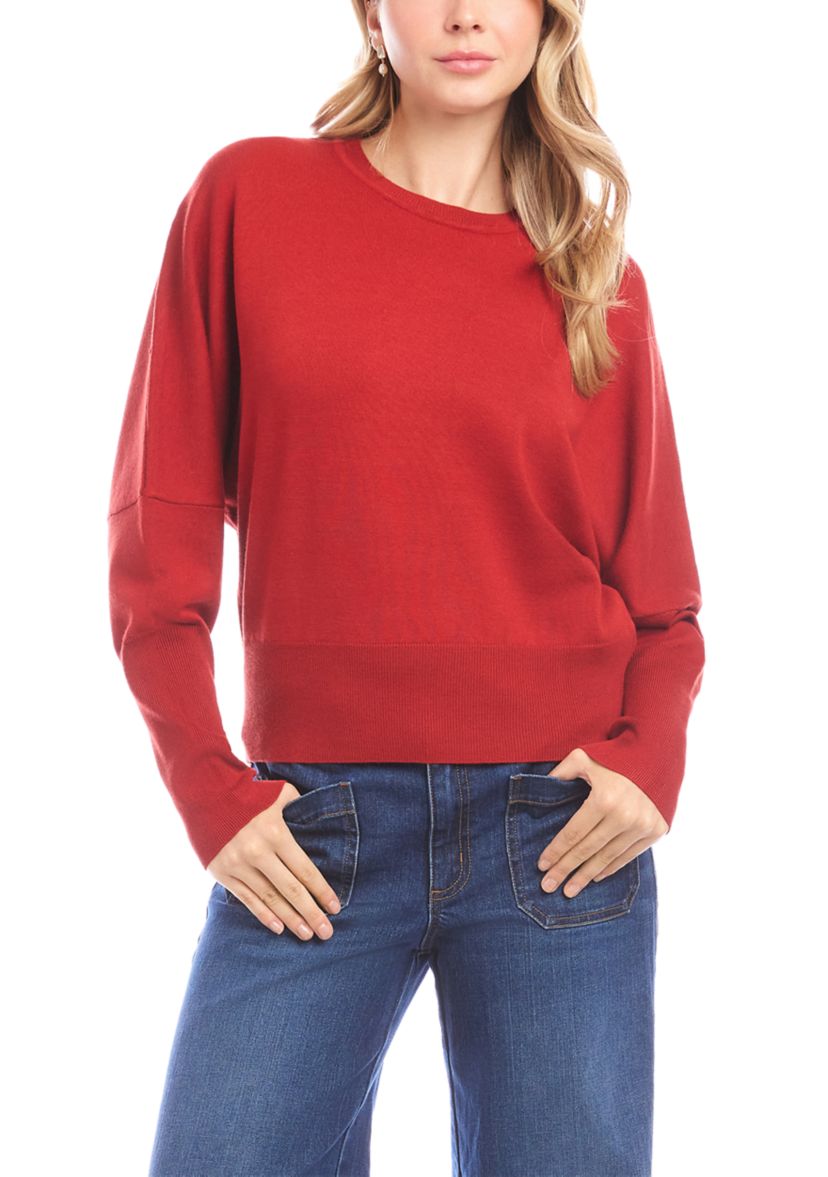 Womens Dolman Sleeve Sweater