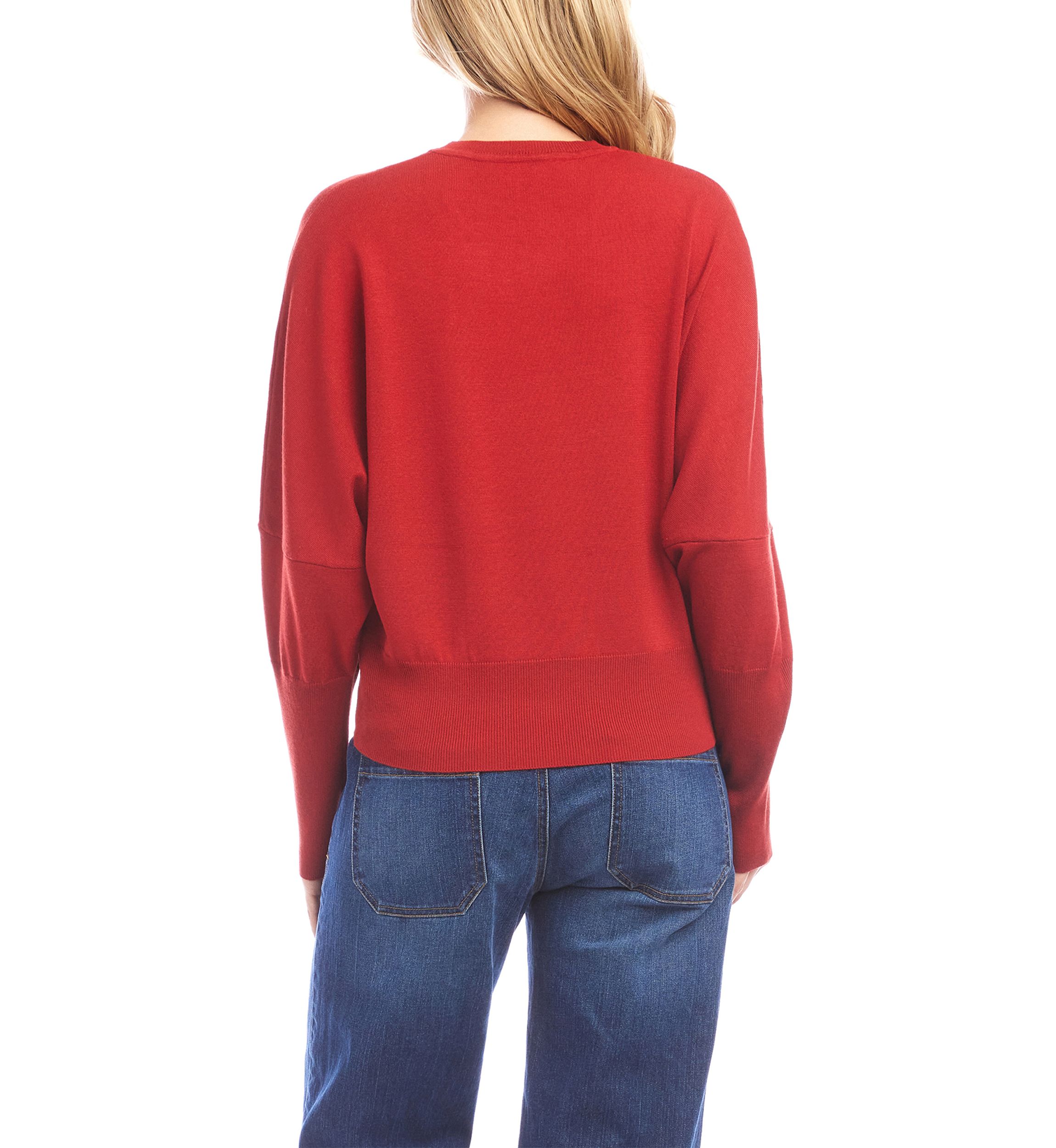 Womens Dolman Sleeve Sweater