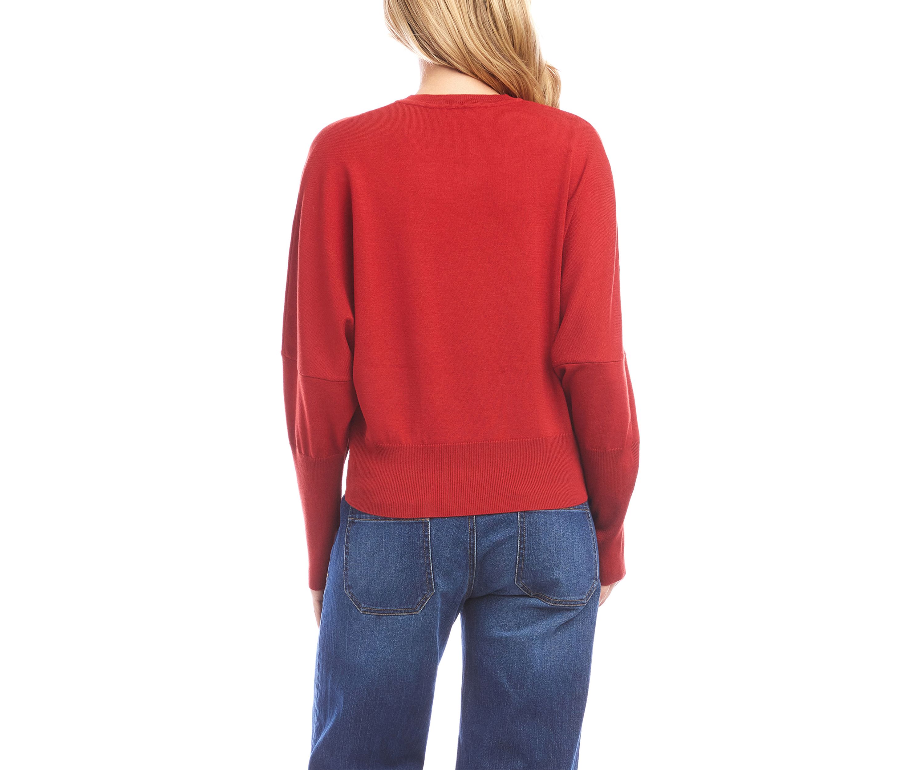 Womens Dolman Sleeve Sweater