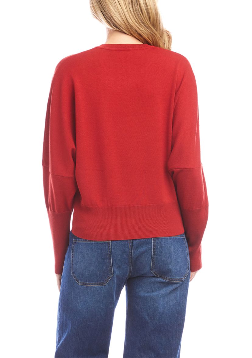 Womens Dolman Sleeve Sweater