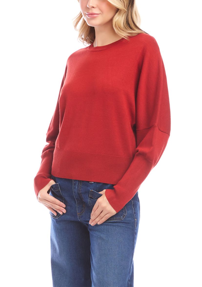 Womens Dolman Sleeve Sweater