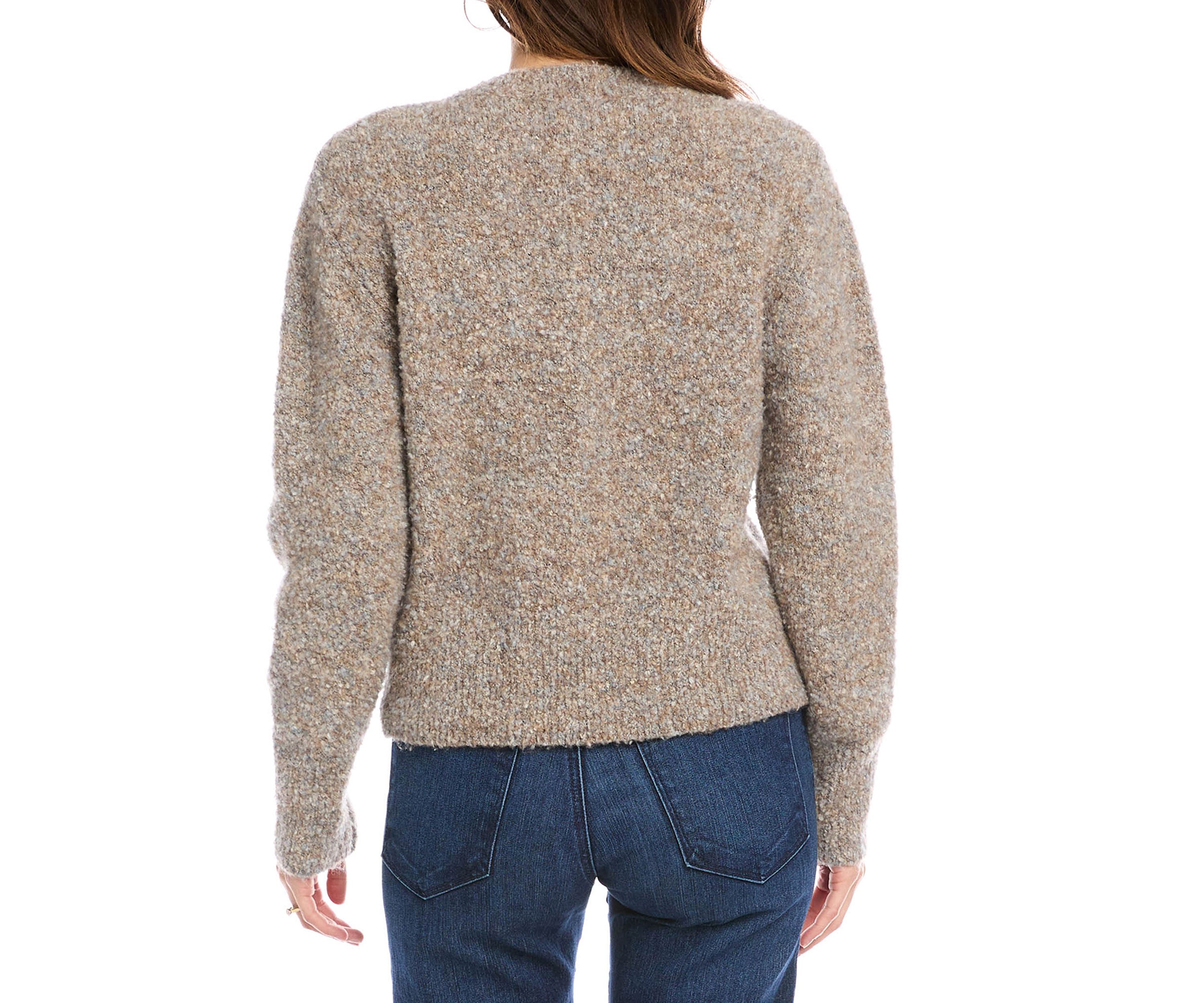 Womens Drop Shoulder Sleeve Sweater