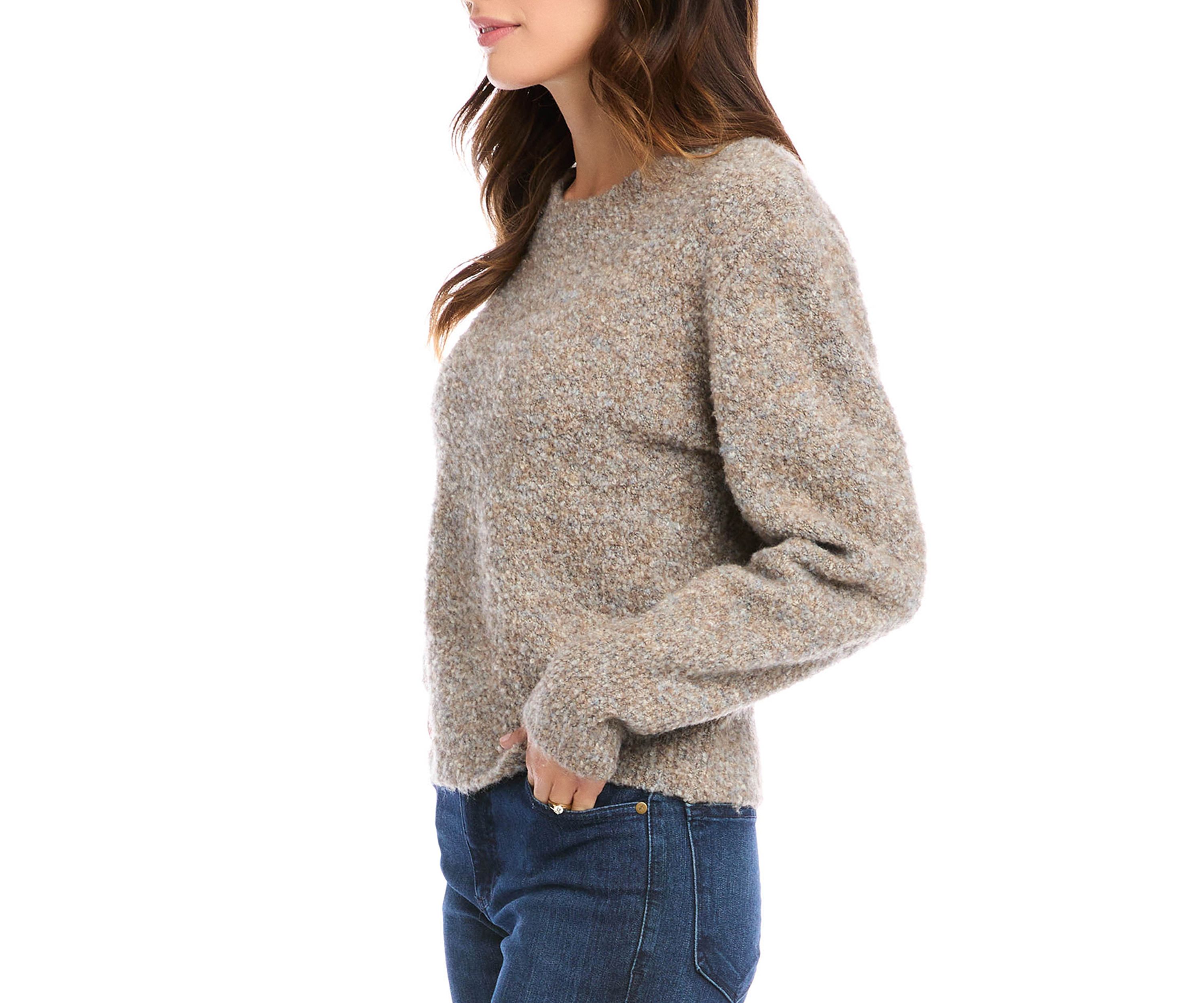 Womens Drop Shoulder Sleeve Sweater