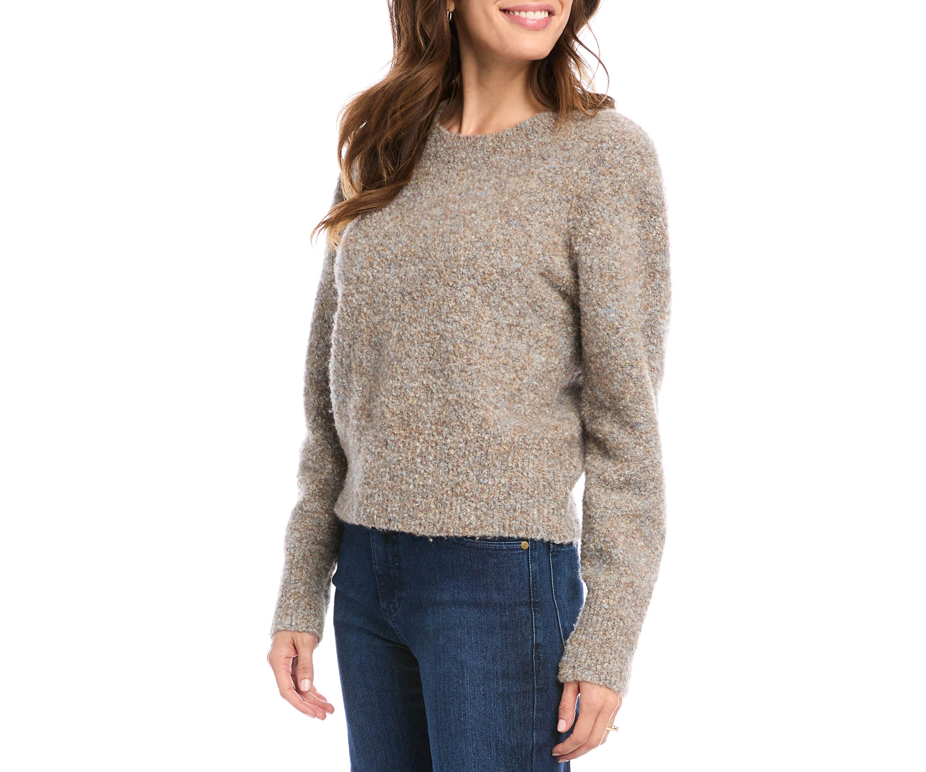 Womens Drop Shoulder Sleeve Sweater