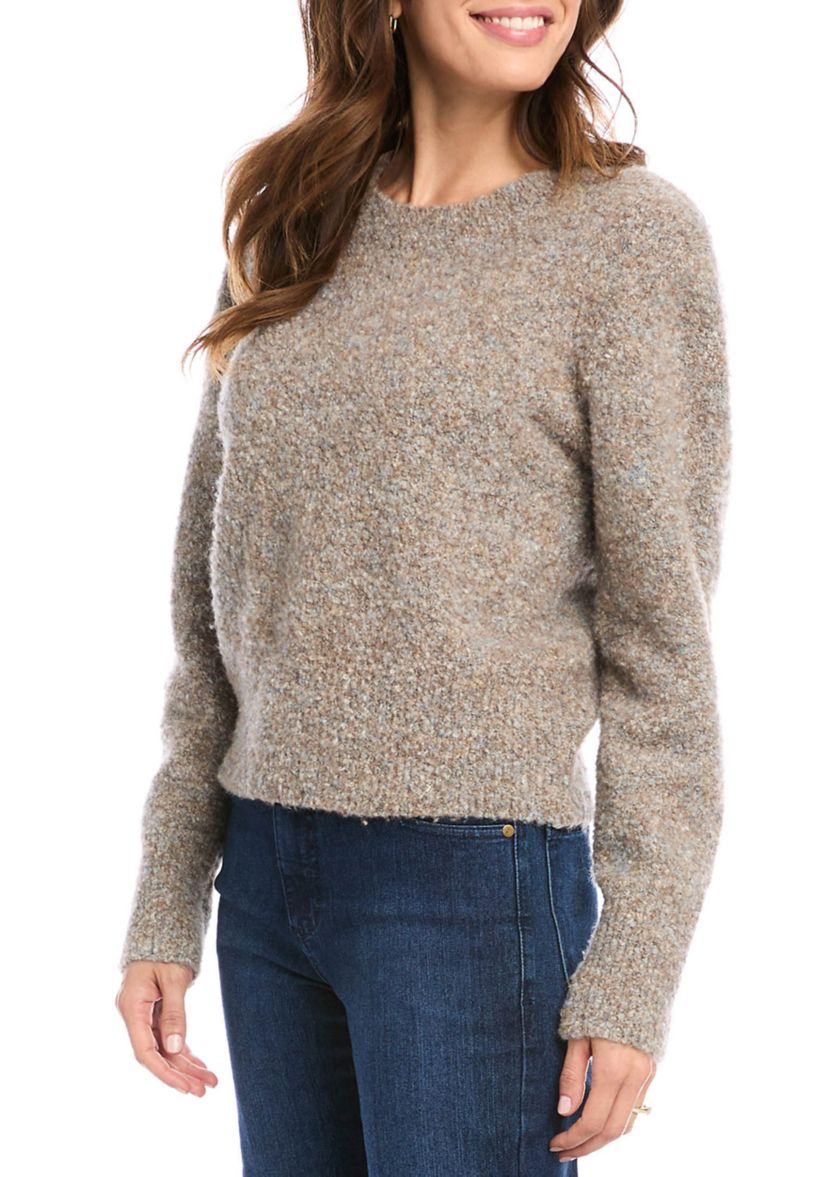 Womens Drop Shoulder Sleeve Sweater