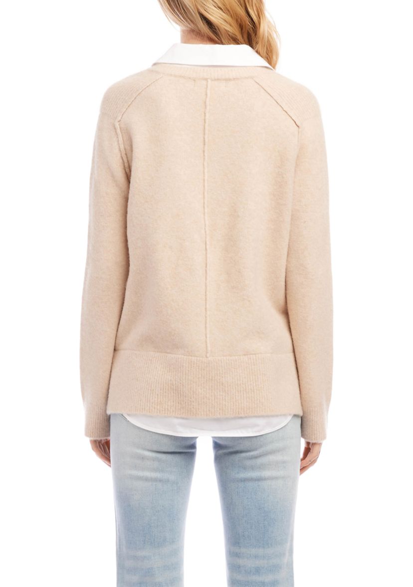 Petite Size Layered Sweater