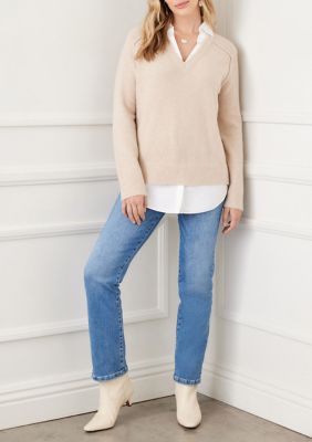 Women's Layered Sweater