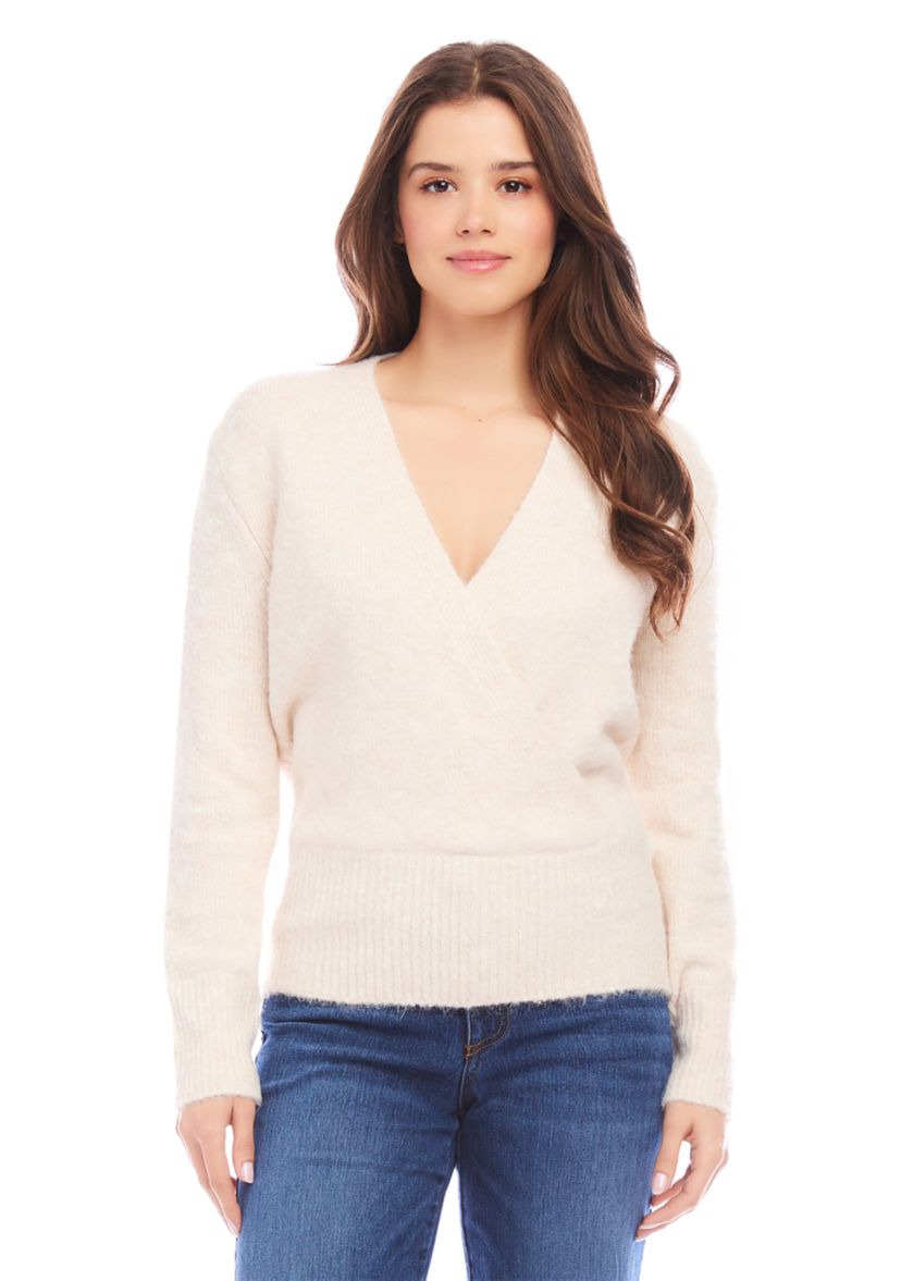 Womens Wrap Sweater