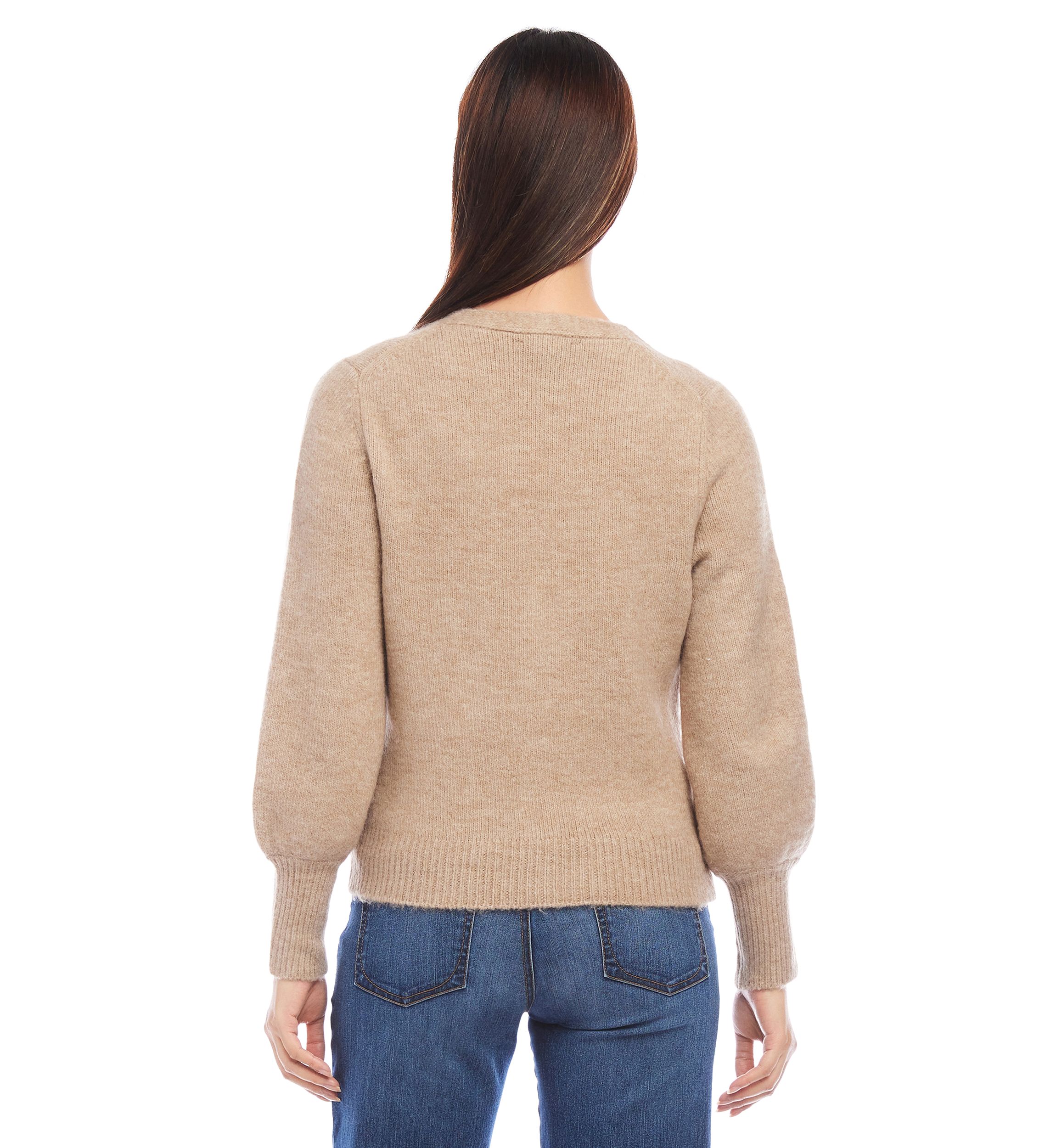 Petite Size Button Up Cardigan