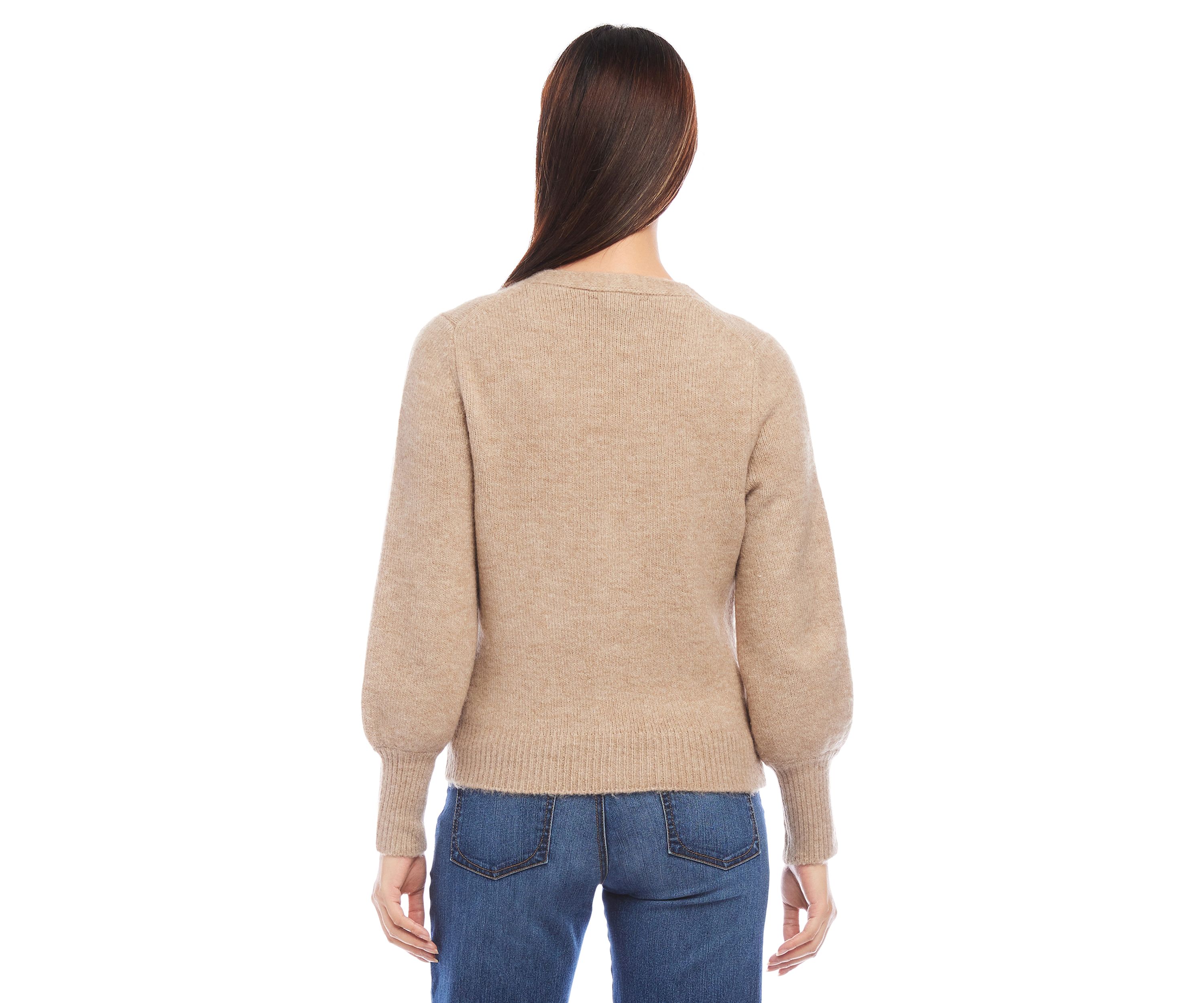 Petite Size Button Up Cardigan