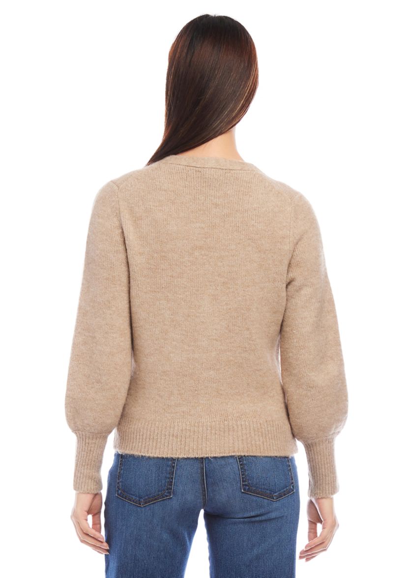 Petite Size Button Up Cardigan