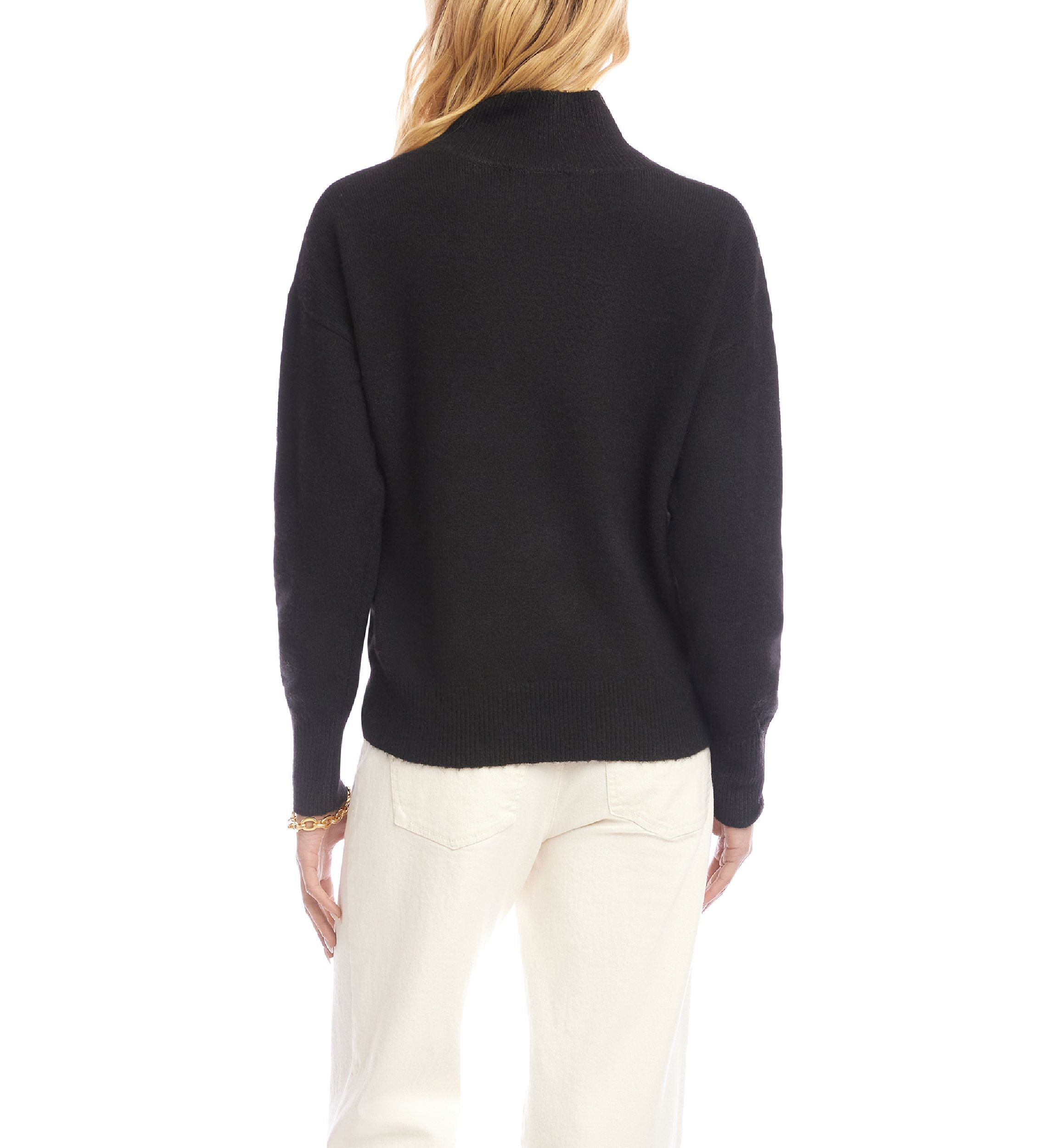 Petite Gift Shawl Collar Sweater 