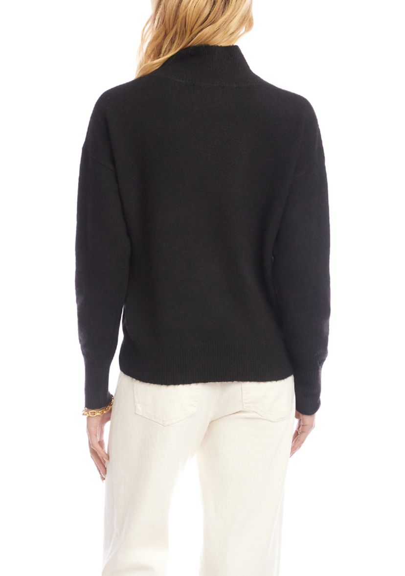 Petite Gift Shawl Collar Sweater 