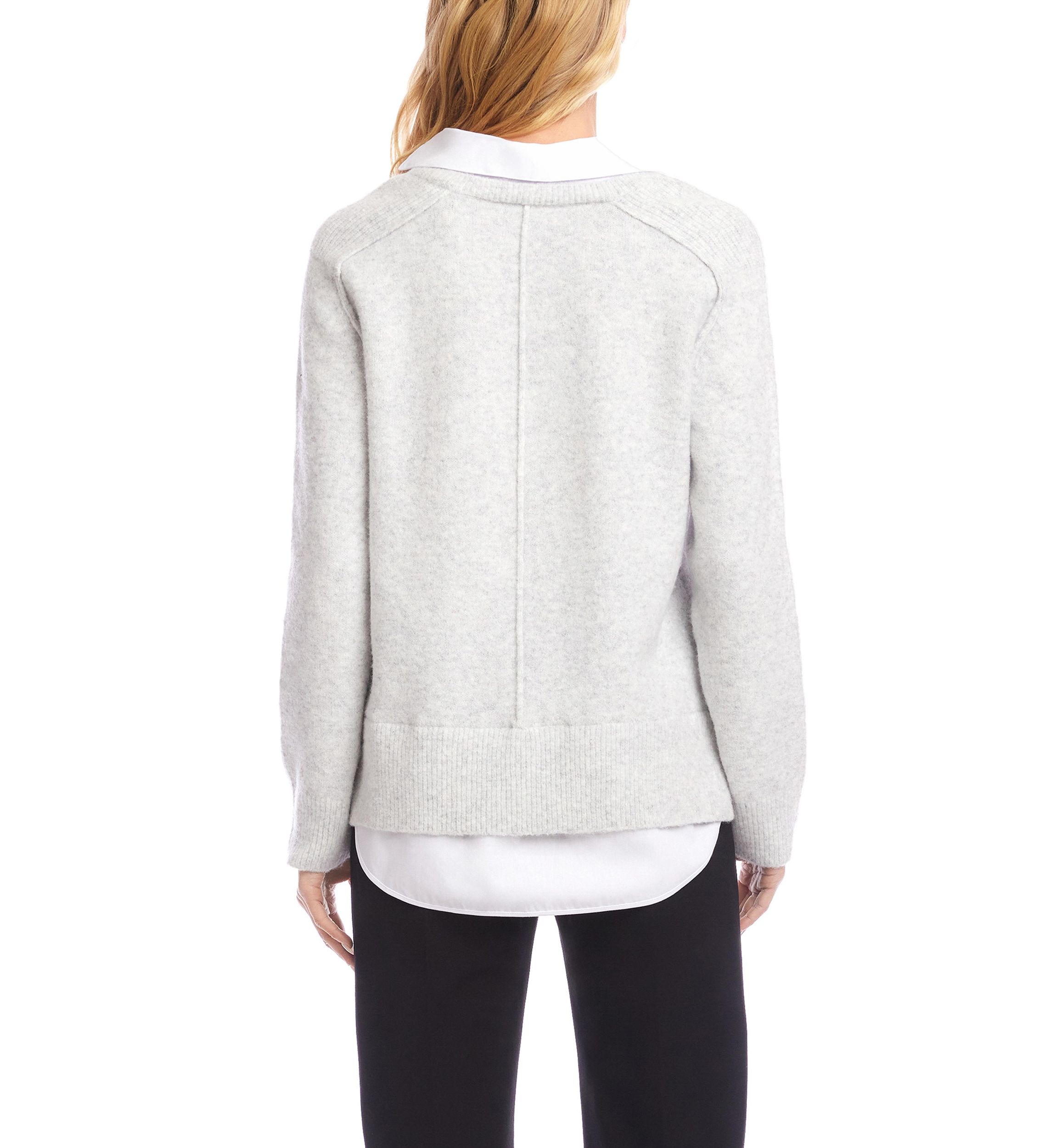 Womens Layered Sweater