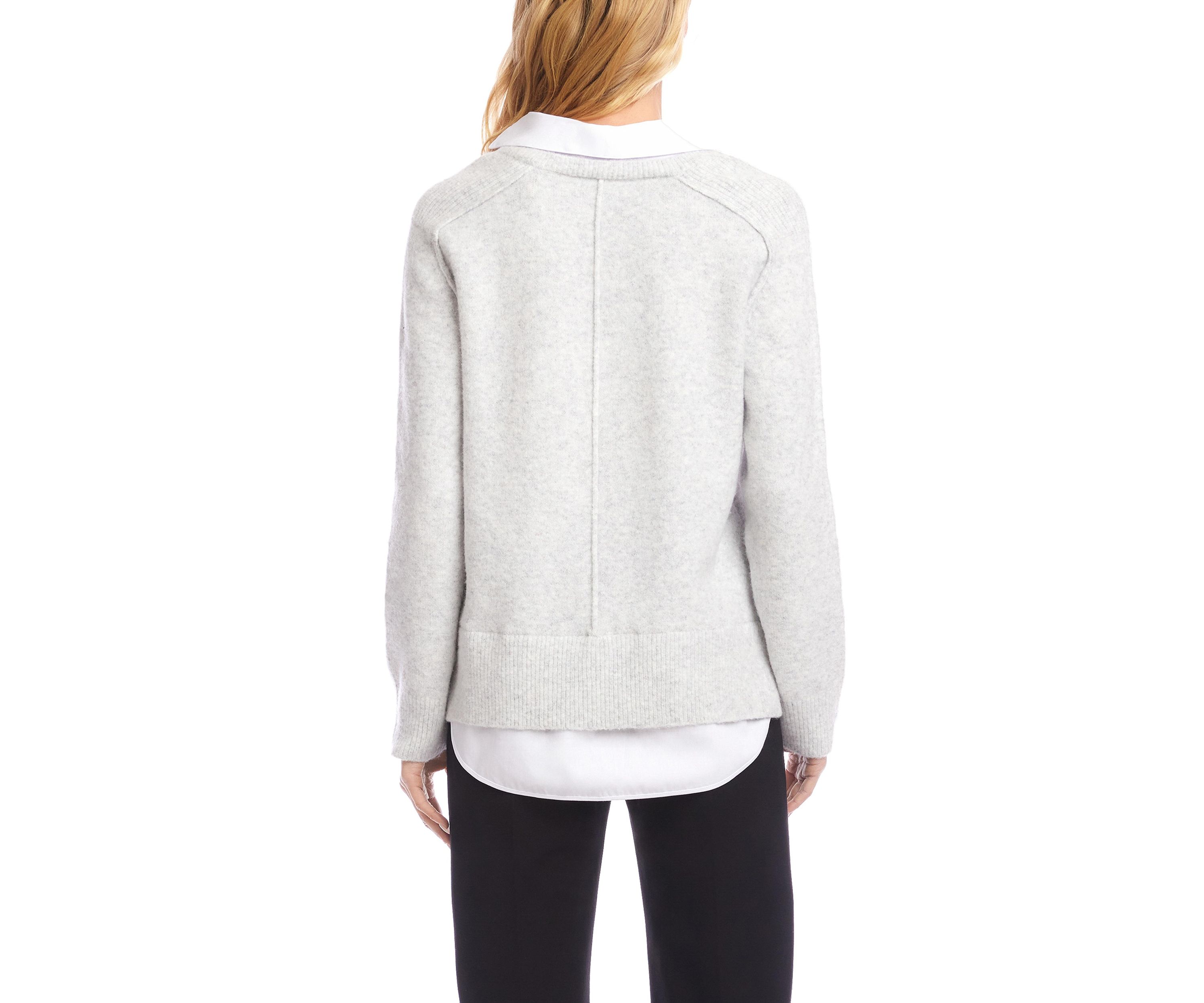 Womens Layered Sweater