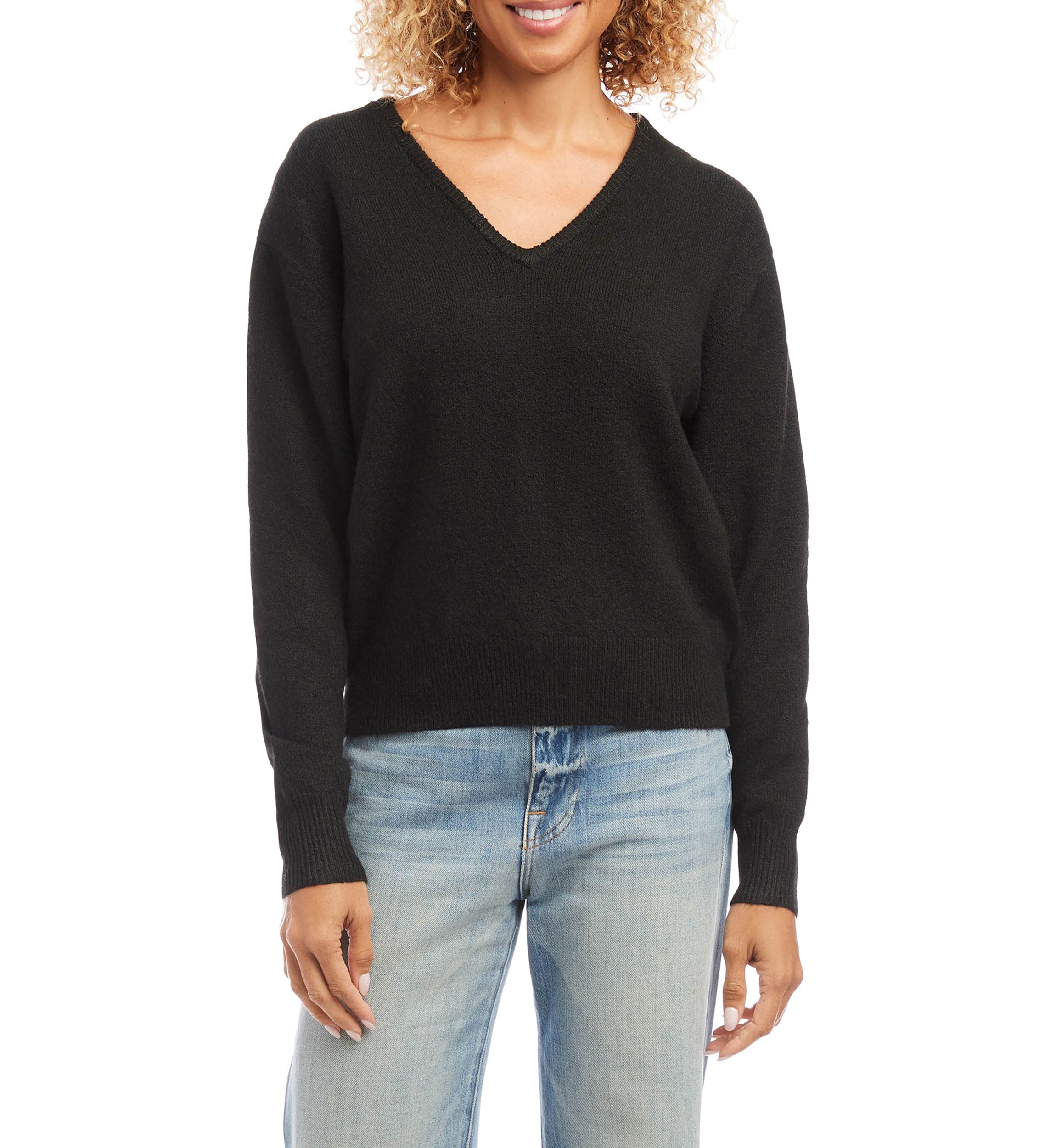 Womens V-Neck Sweater