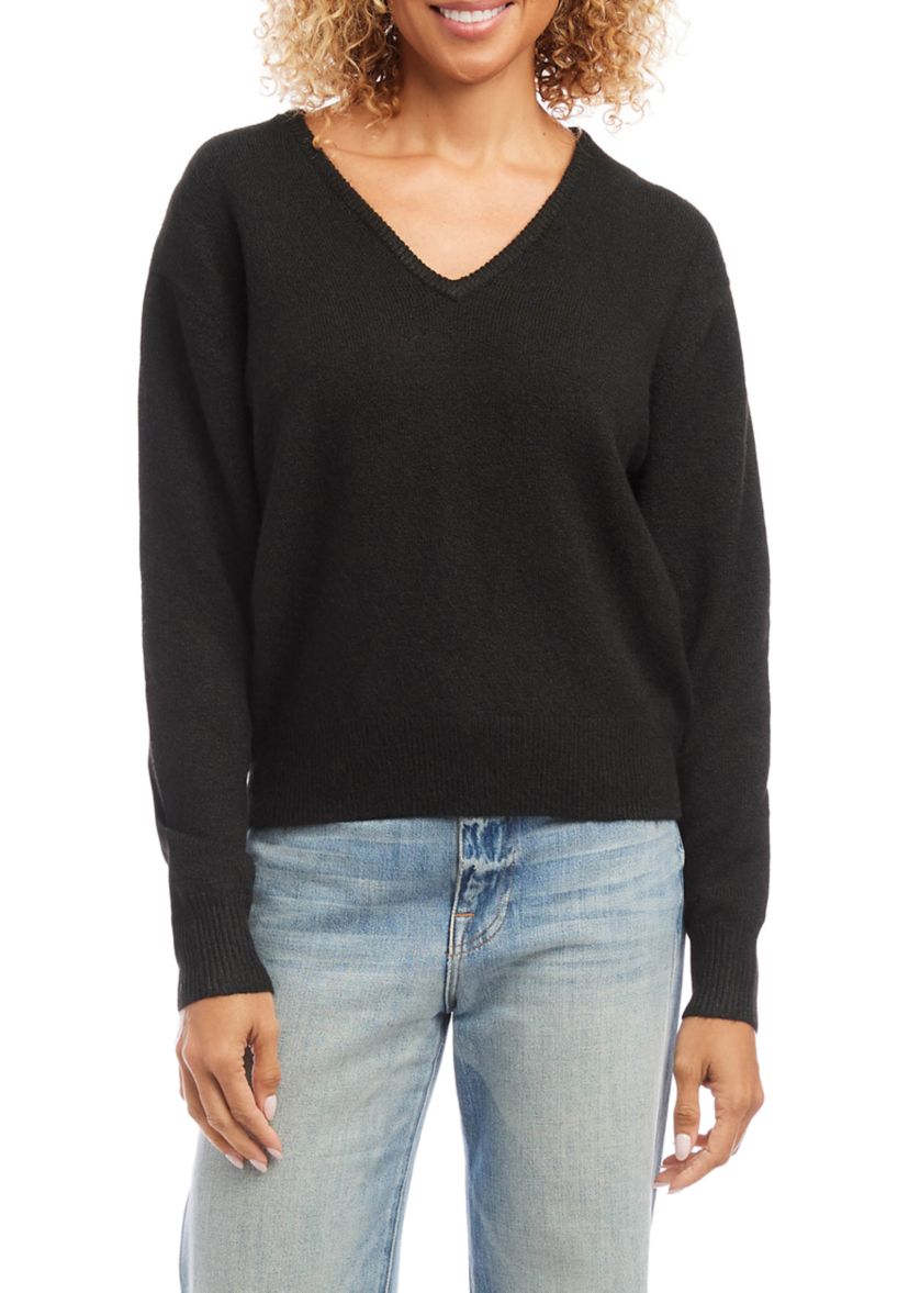 Womens V-Neck Sweater