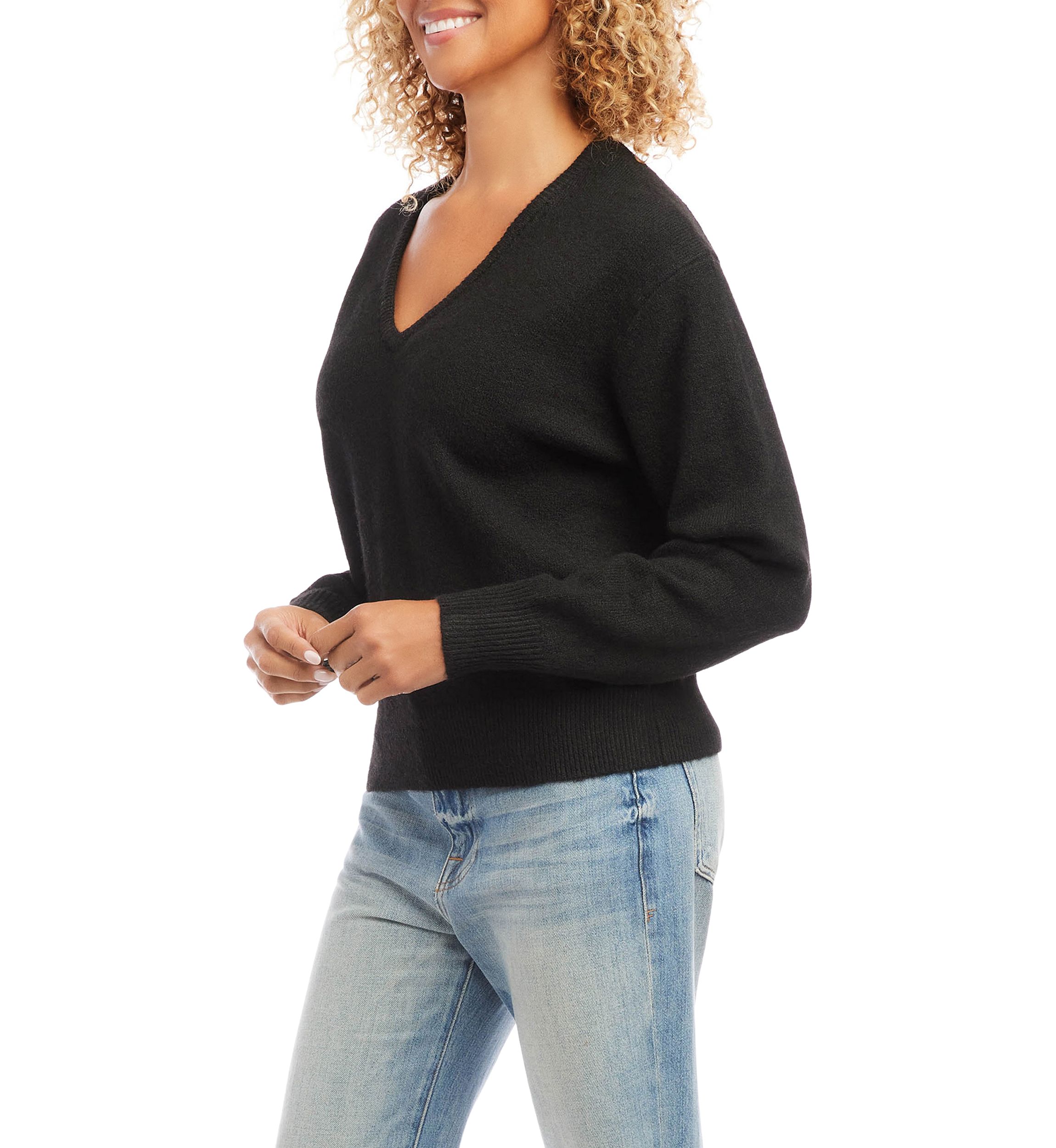 Womens V-Neck Sweater