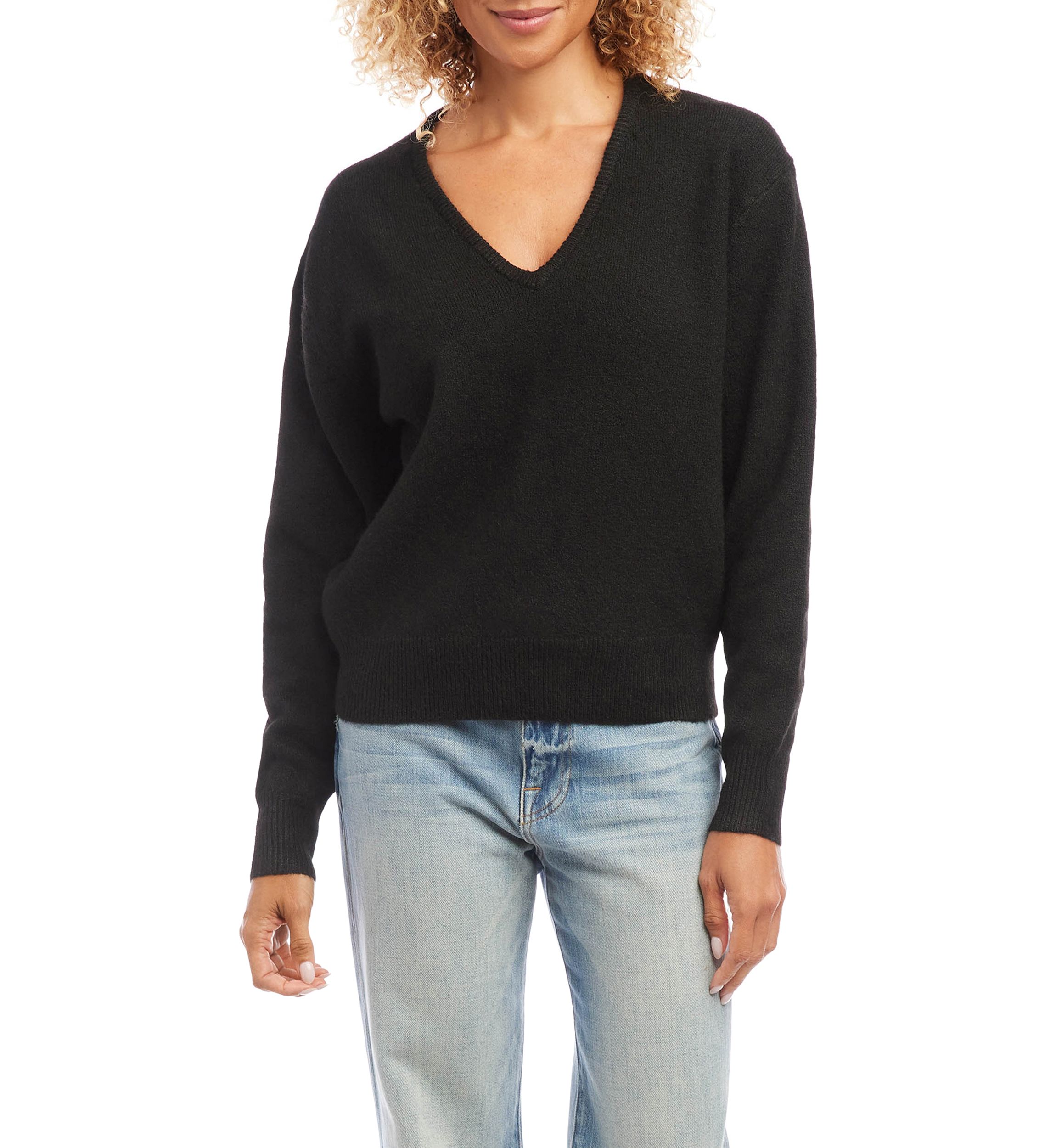 Womens V-Neck Sweater