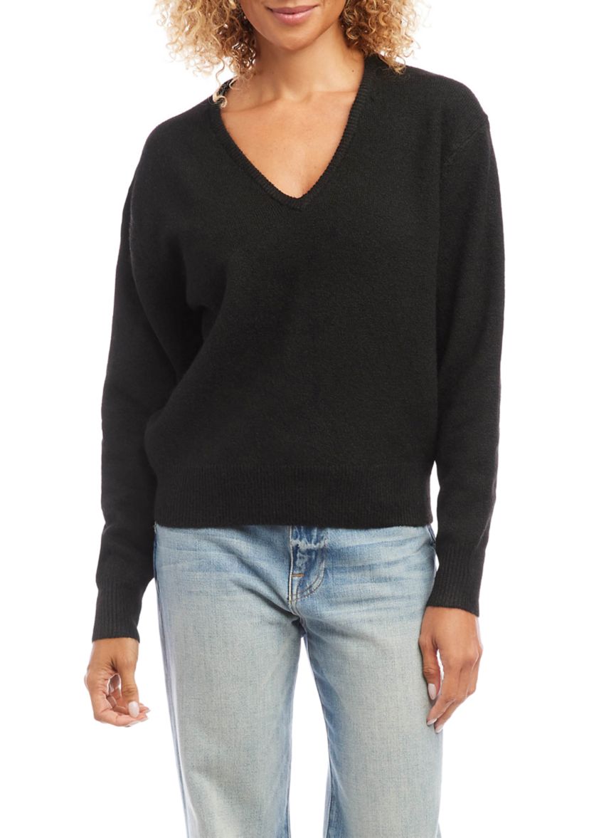 Womens V-Neck Sweater