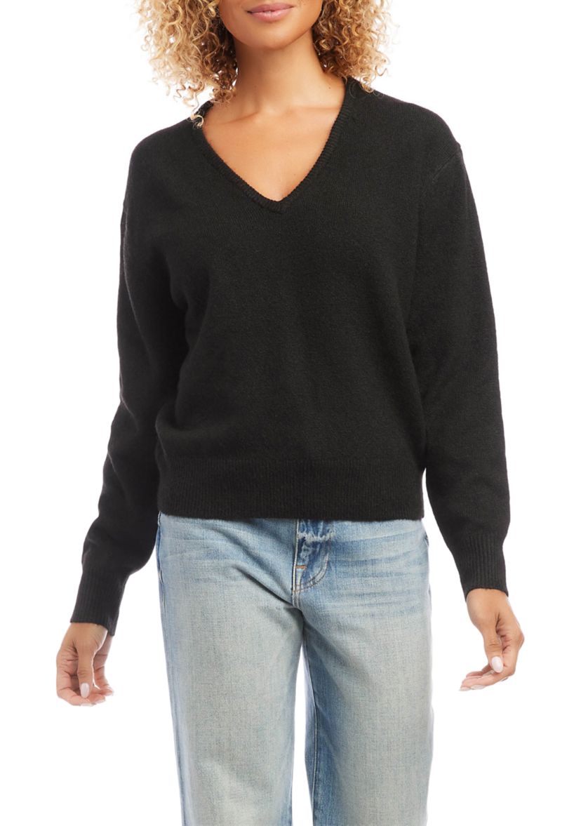 Womens V-Neck Sweater