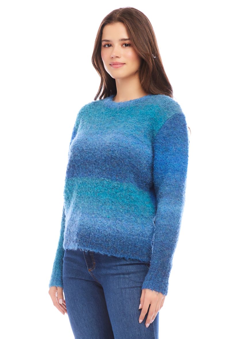 Petite Ombré Boucle Sweater