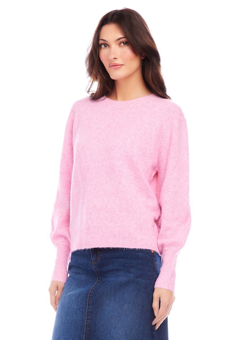 Petite Size Blouson Sleeve Sweater