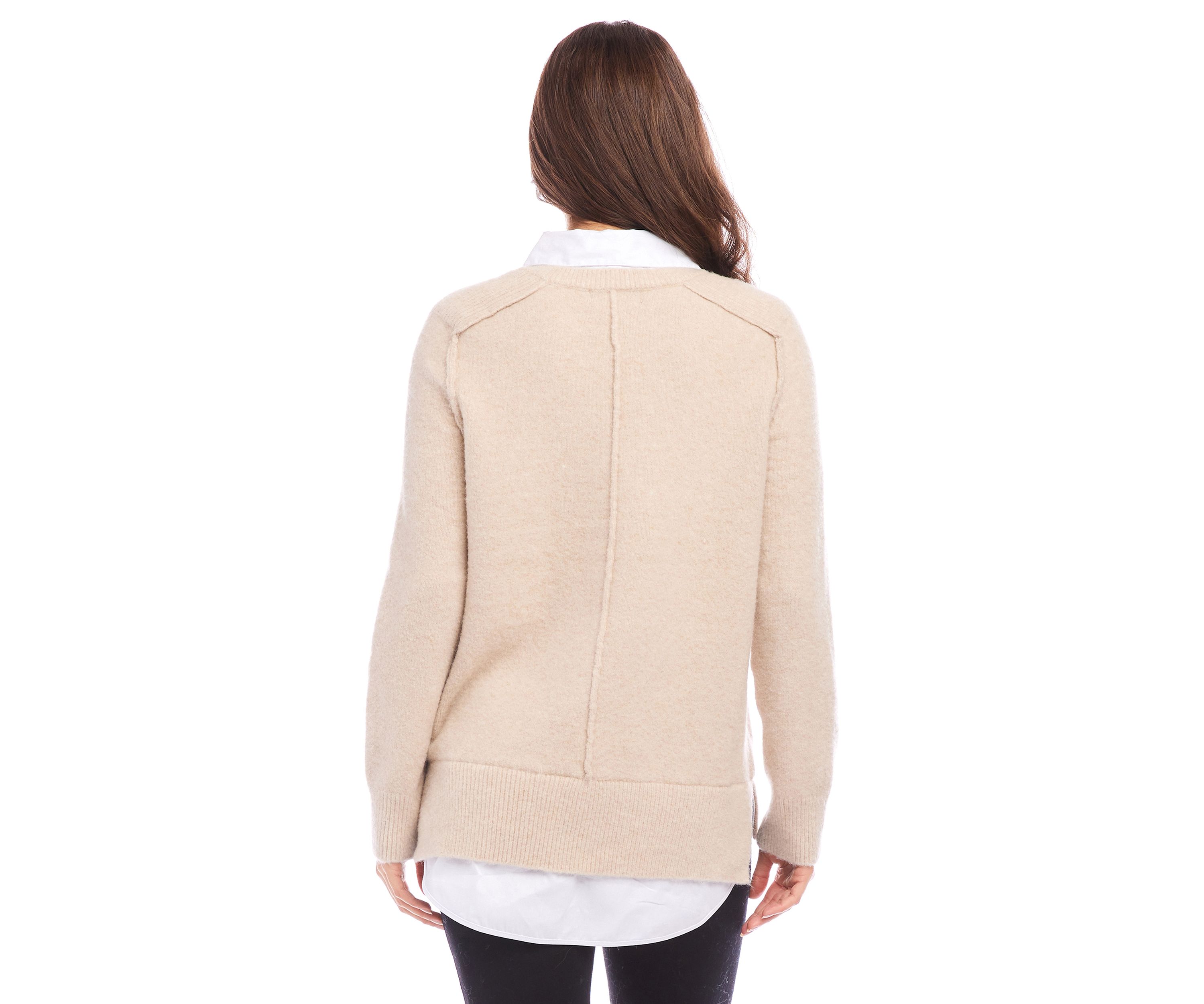 Petite Layered Sweater