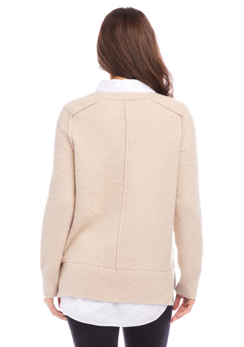 Petite Layered Sweater
