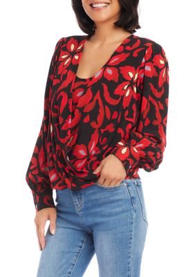 Women's Drape Front Top