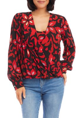 Women's Drape Front Top