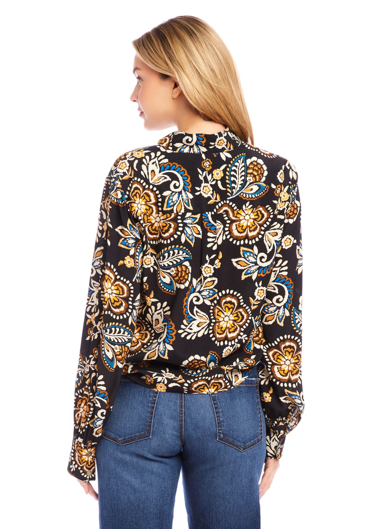 Womens Tie Front Top