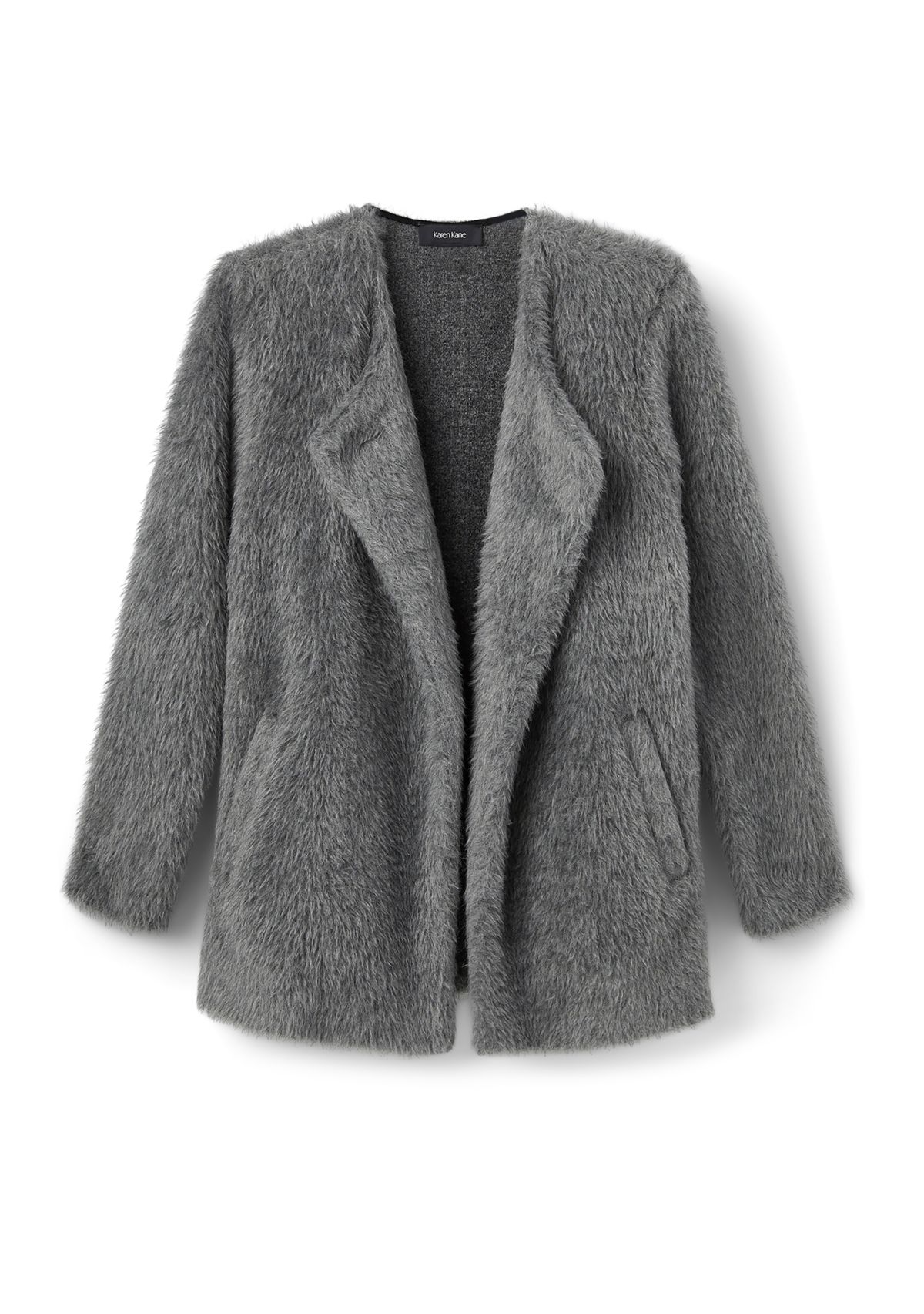 Womens Shawl Collar Sweater Jacket 