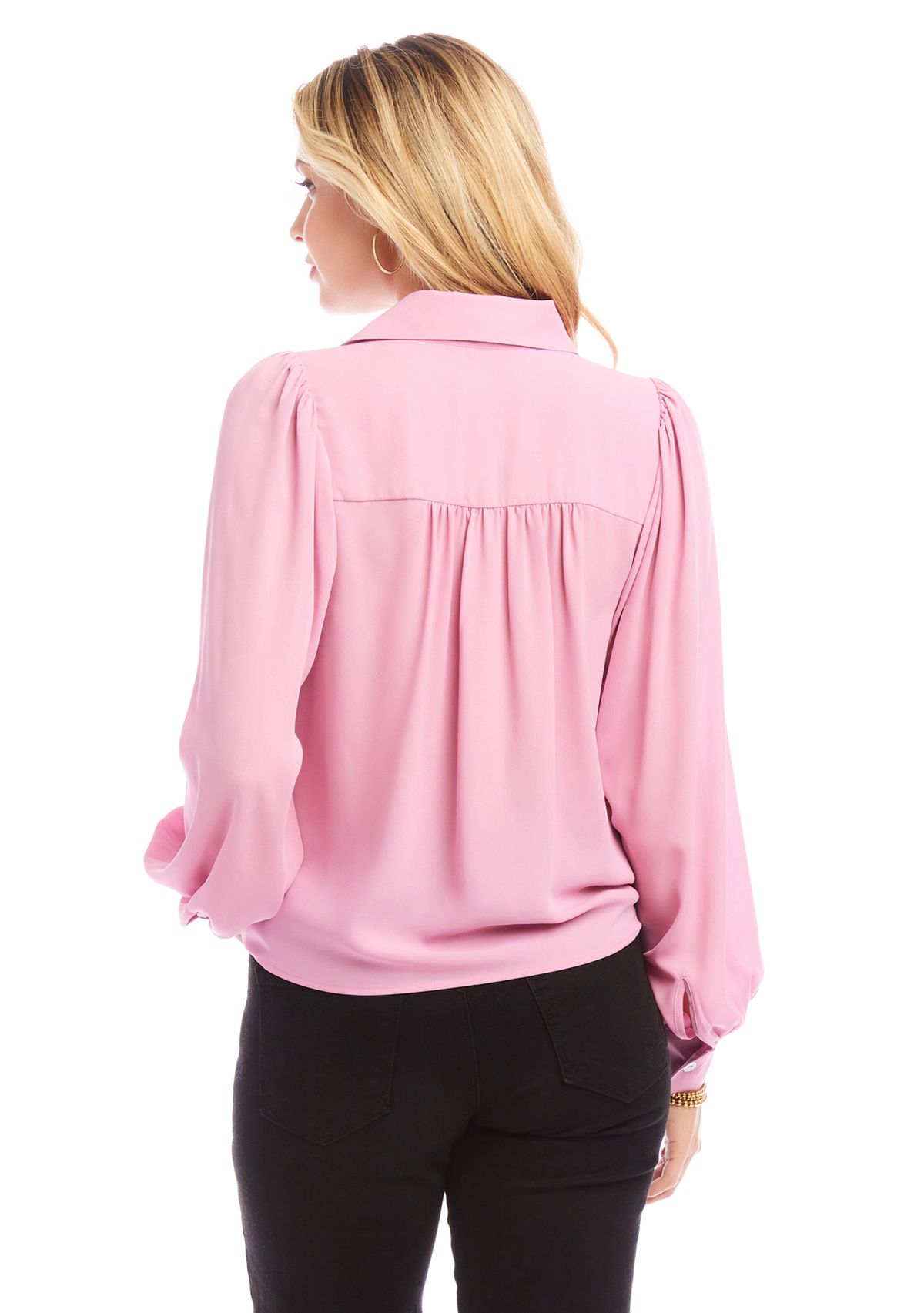 Petite Size Tie Front Top