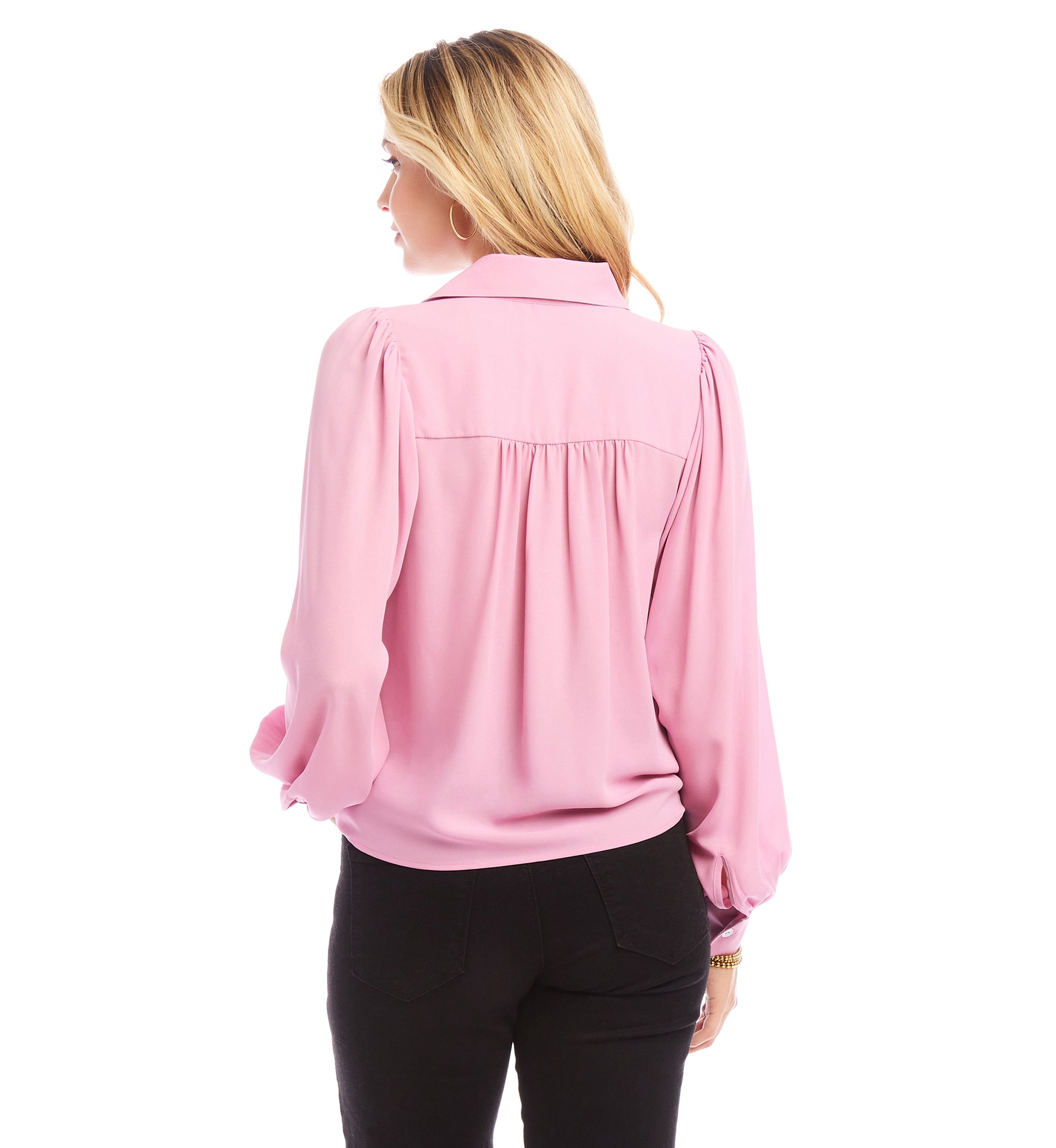 Petite Size Tie Front Top