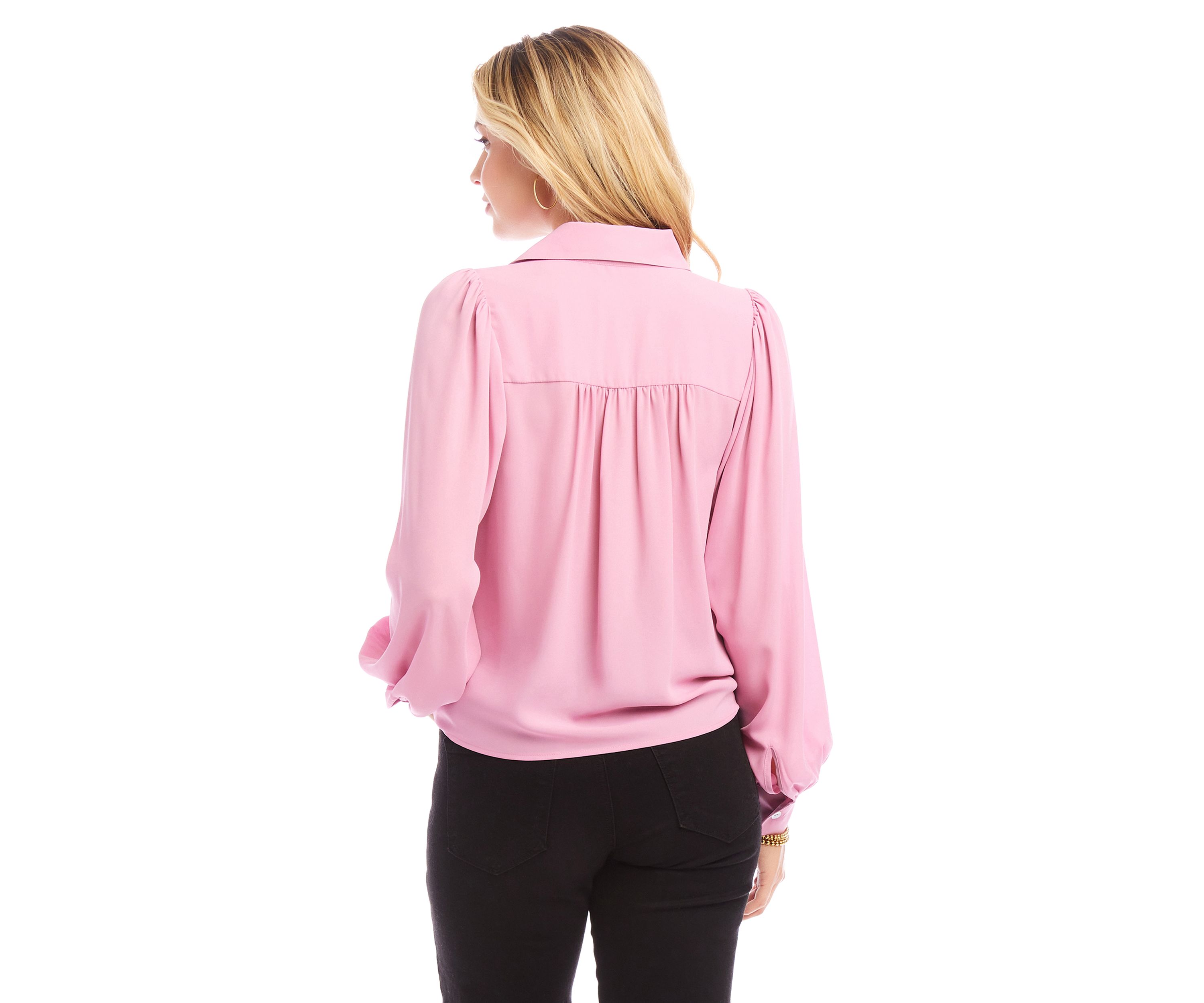 Petite Size Tie Front Top