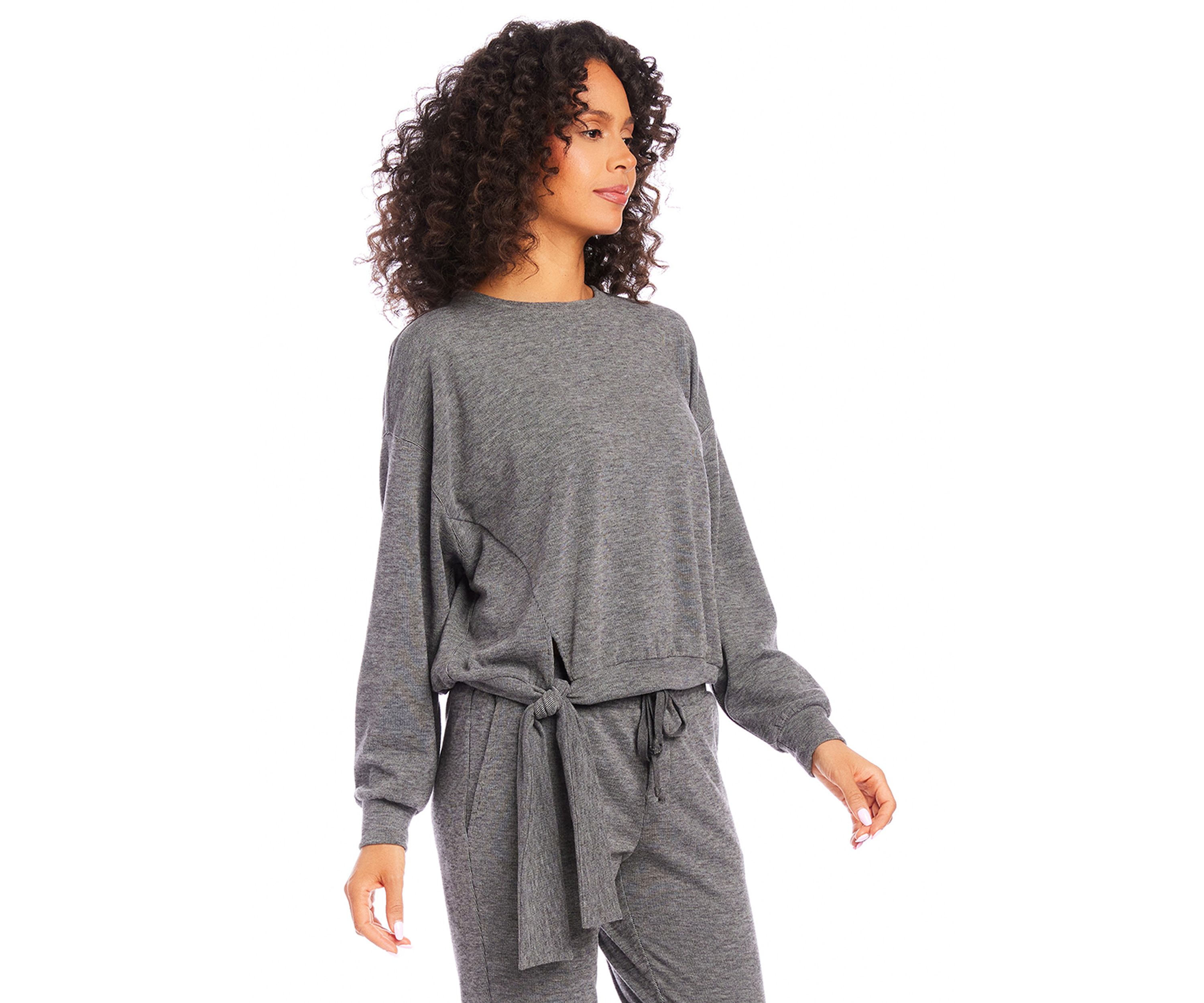 Petite Size Side Sweatshirt