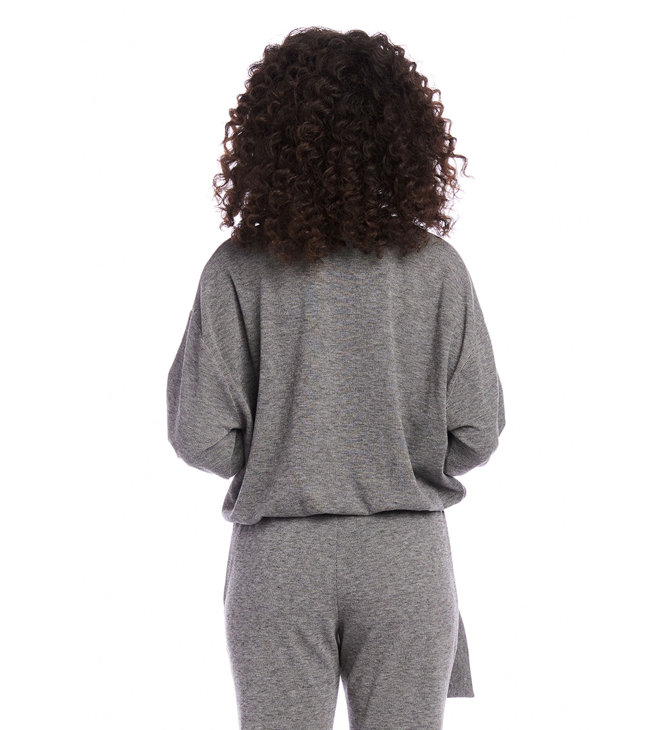 Womens Side Tie Sweatshirt
