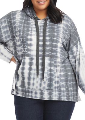 plus size tie dye sweat suit