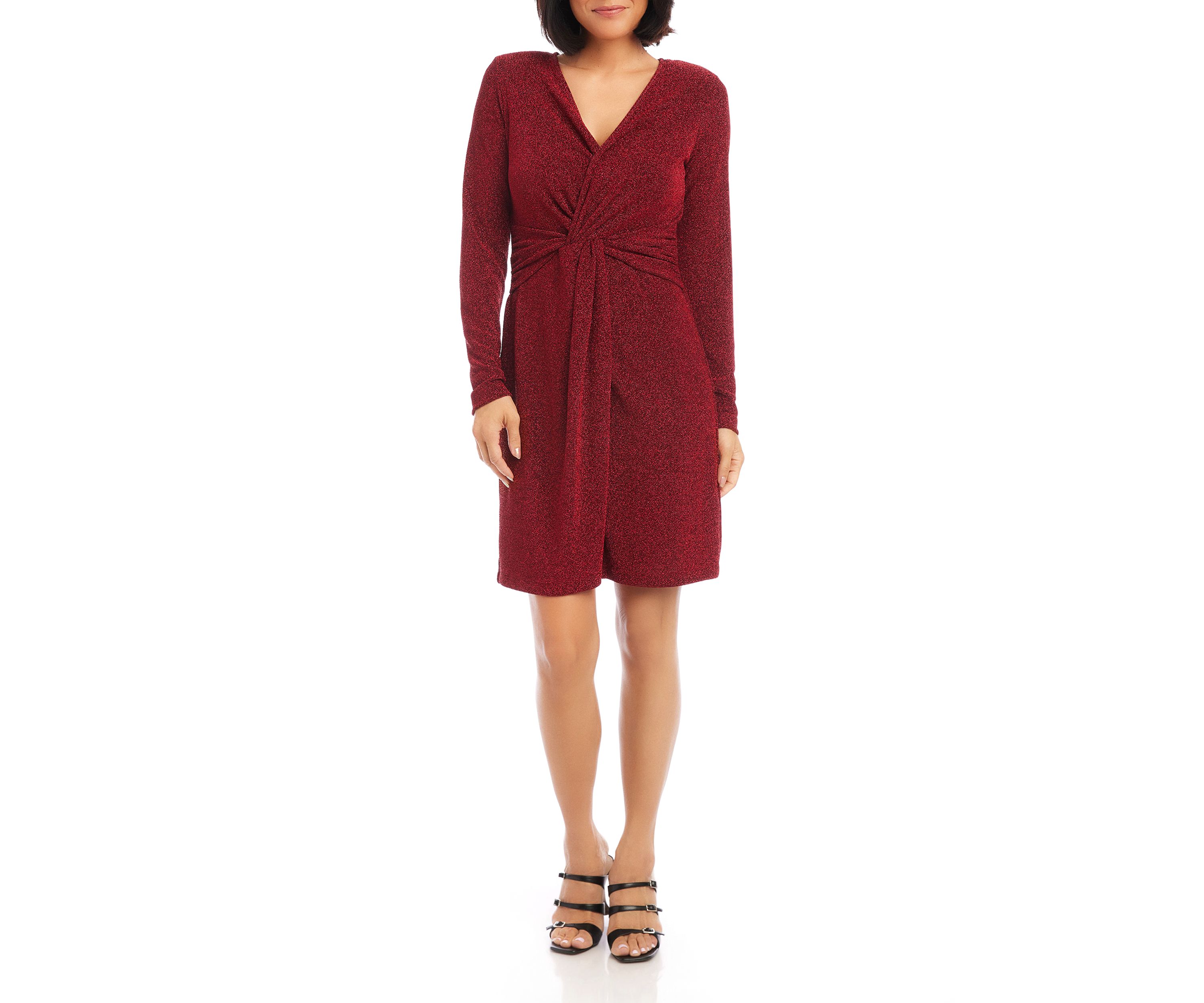 Womens Twist Front Dress