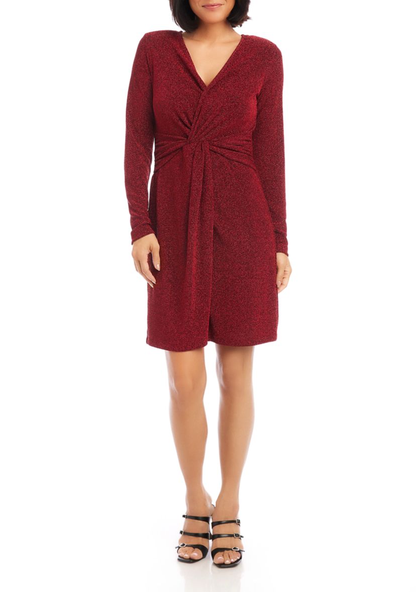 Womens Twist Front Dress