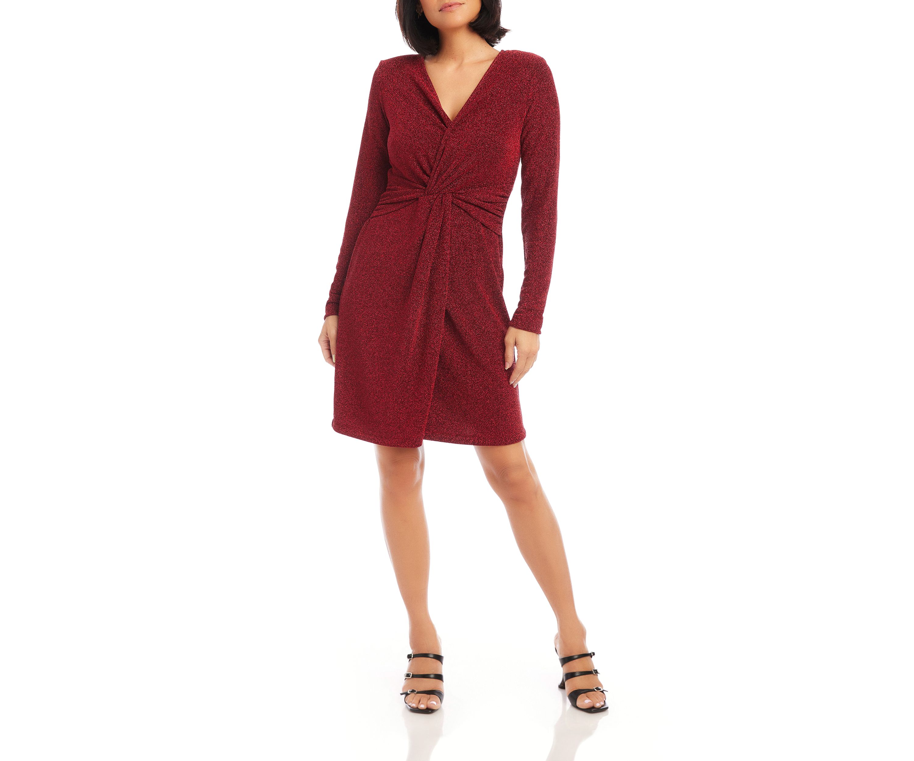 Womens Twist Front Dress