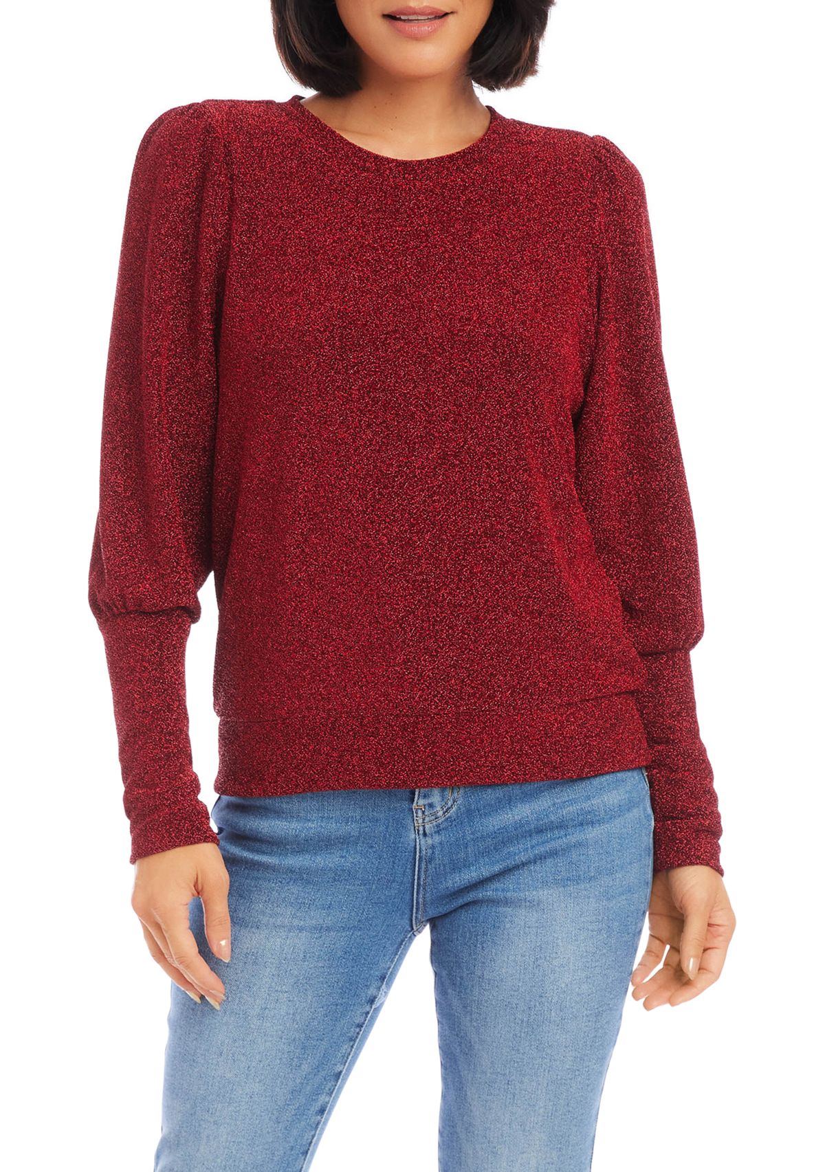Petite Bishop Sleeve Top